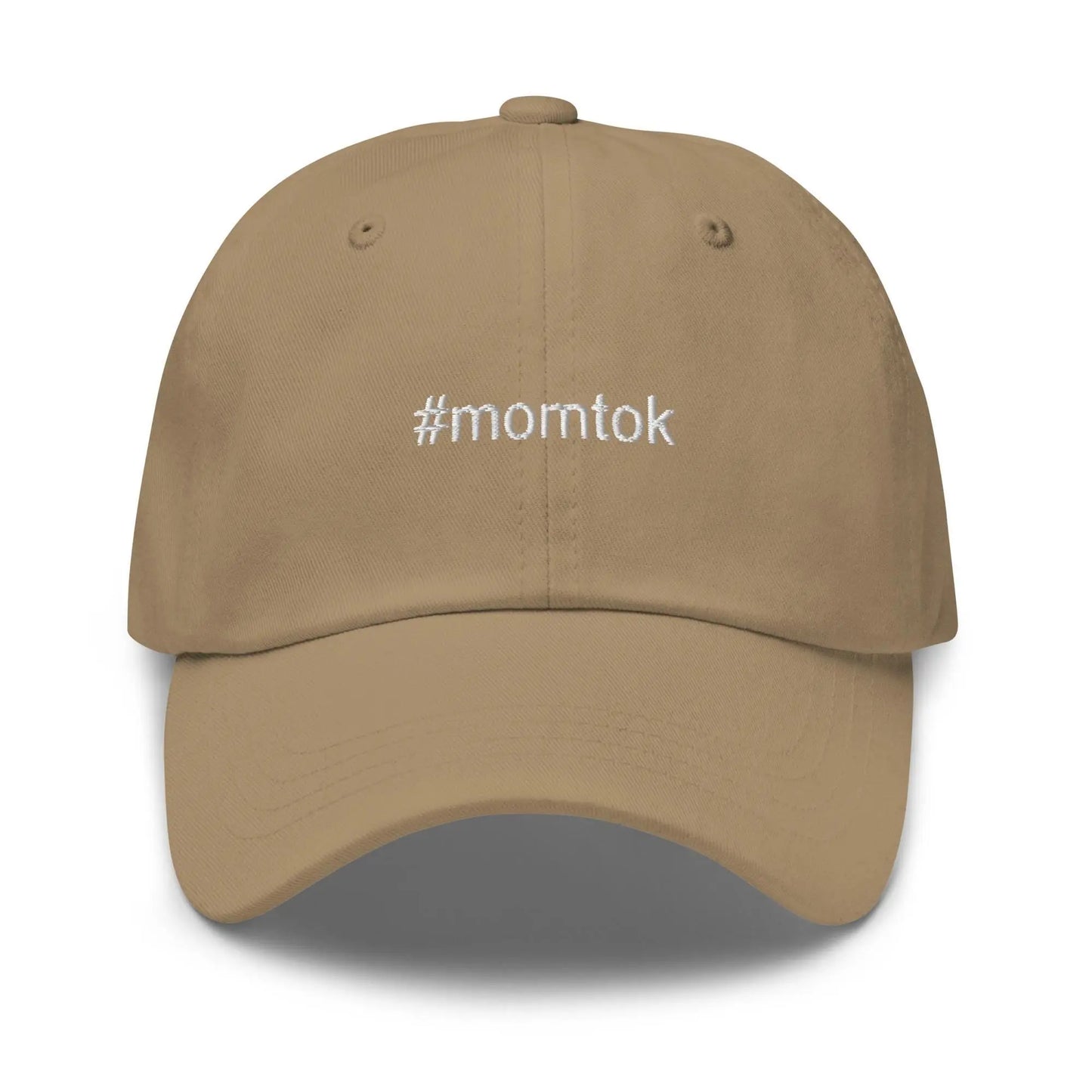 Momtok Hat - Cotton Embroidered Baseball Cap - Multiple Colors