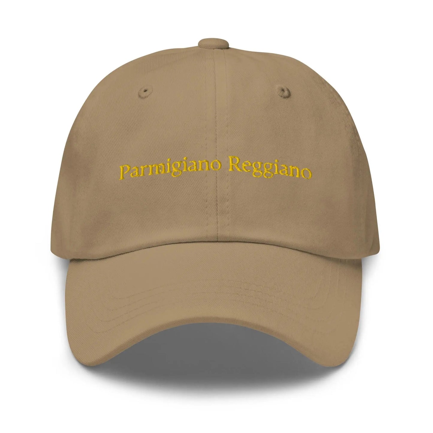 Parmigiano Reggiano Hat - Italian Food Gift - King of Cheese - Embroidered Cotton Cap - Multiple Colors