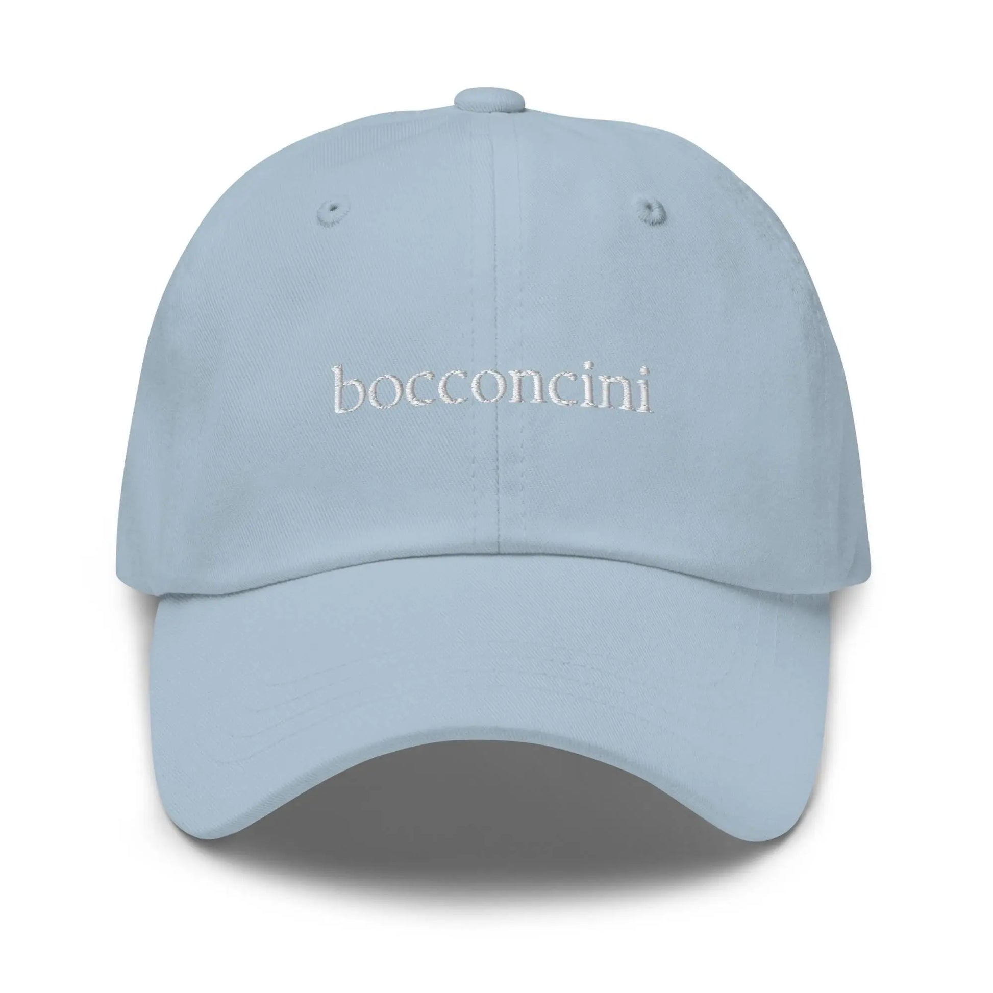 Bocconcini Hat - Italian Cheese Treats From Heaven - Cotton Embroidered Dad Cap - Multiple Colors