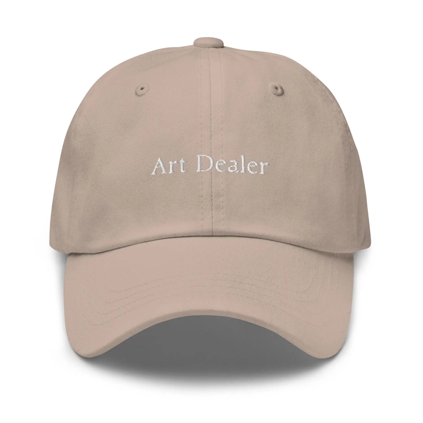 Art Dealer Hat - Funny Gift For LIB and Art Fans - Cotton Embroidered Dad Cap - Multiple Colors