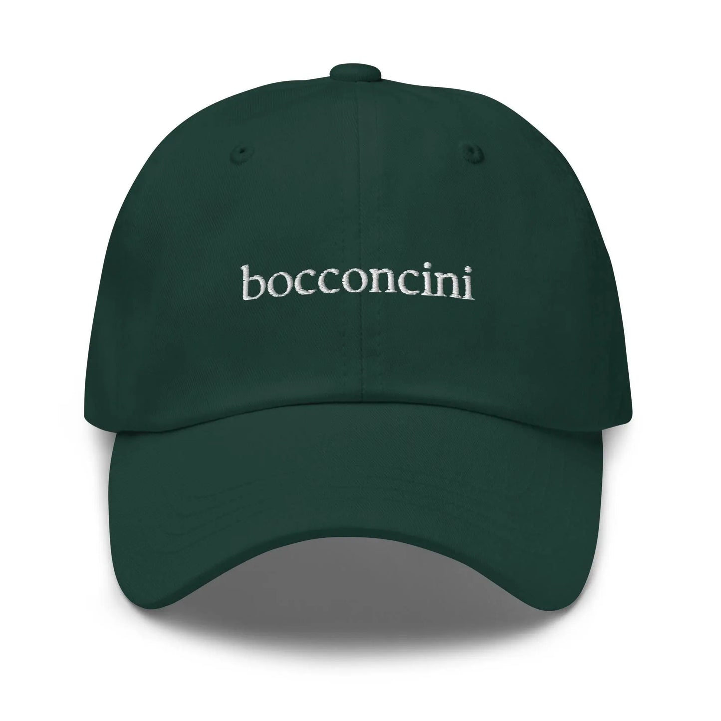 Bocconcini Hat - Italian Cheese Treats From Heaven - Cotton Embroidered Dad Cap - Multiple Colors