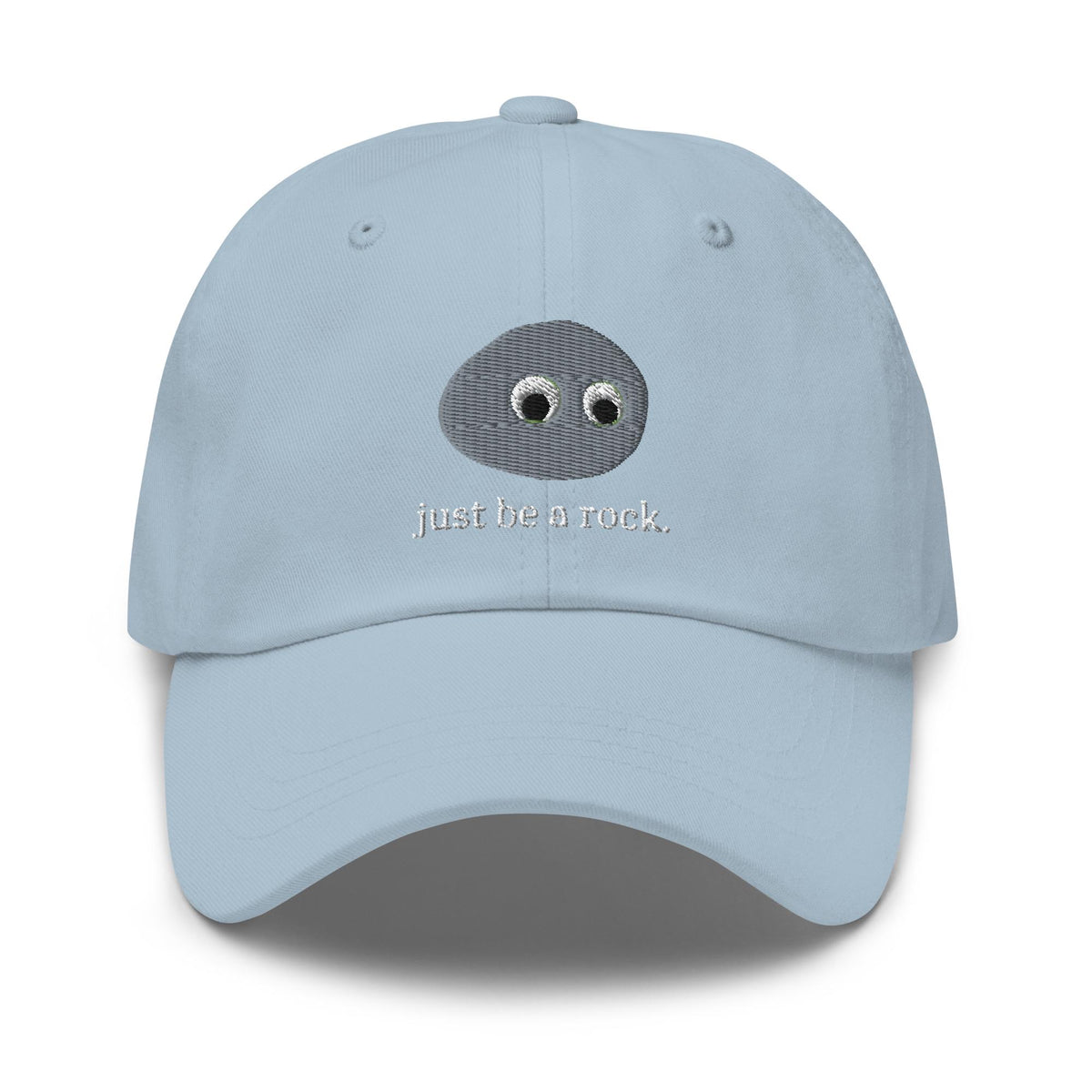 Just Be a Rock Hat - Film Fan Gift - Embroidered Cotton Cap
