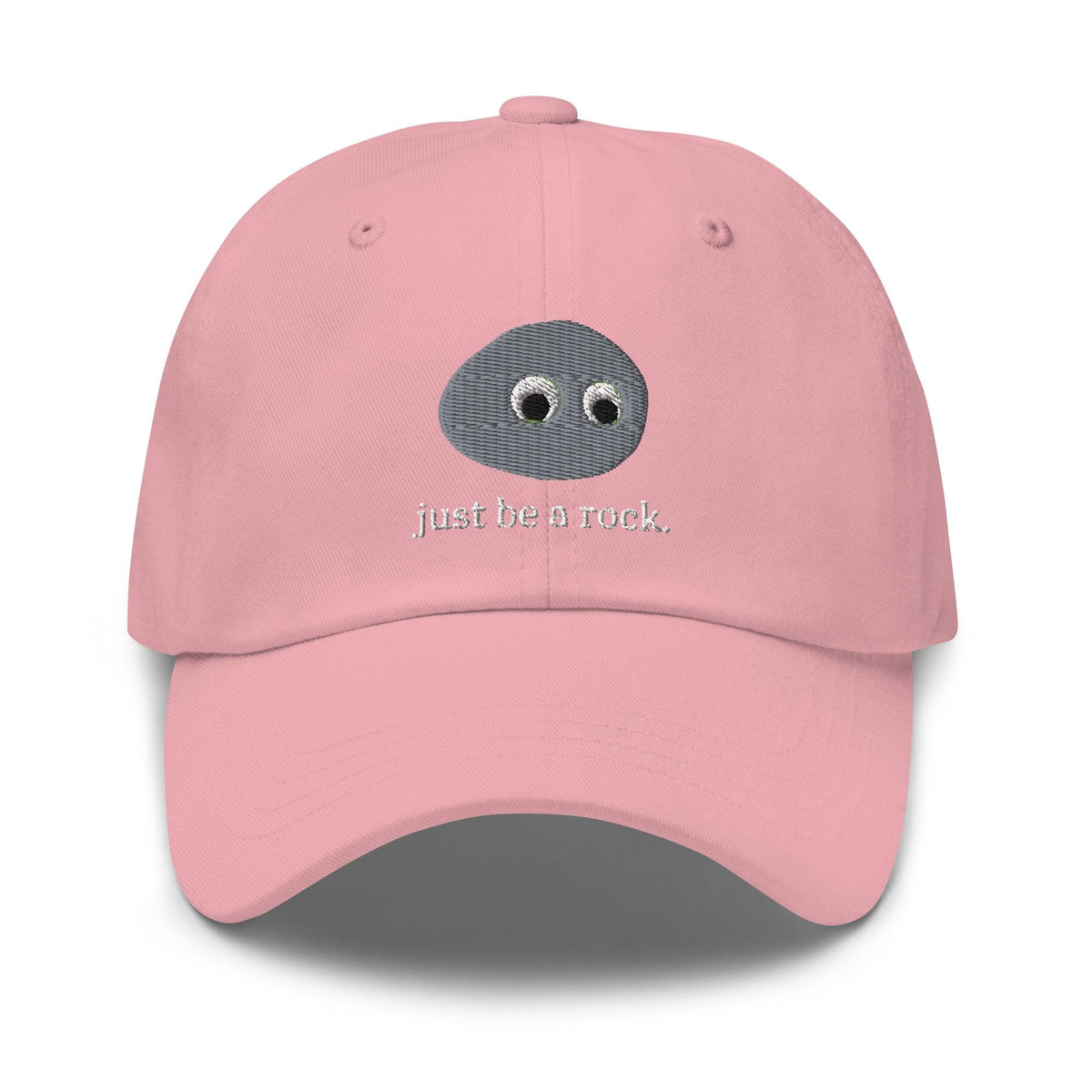 Just Be a Rock Hat - Film Fan Gift - Embroidered Cotton Cap