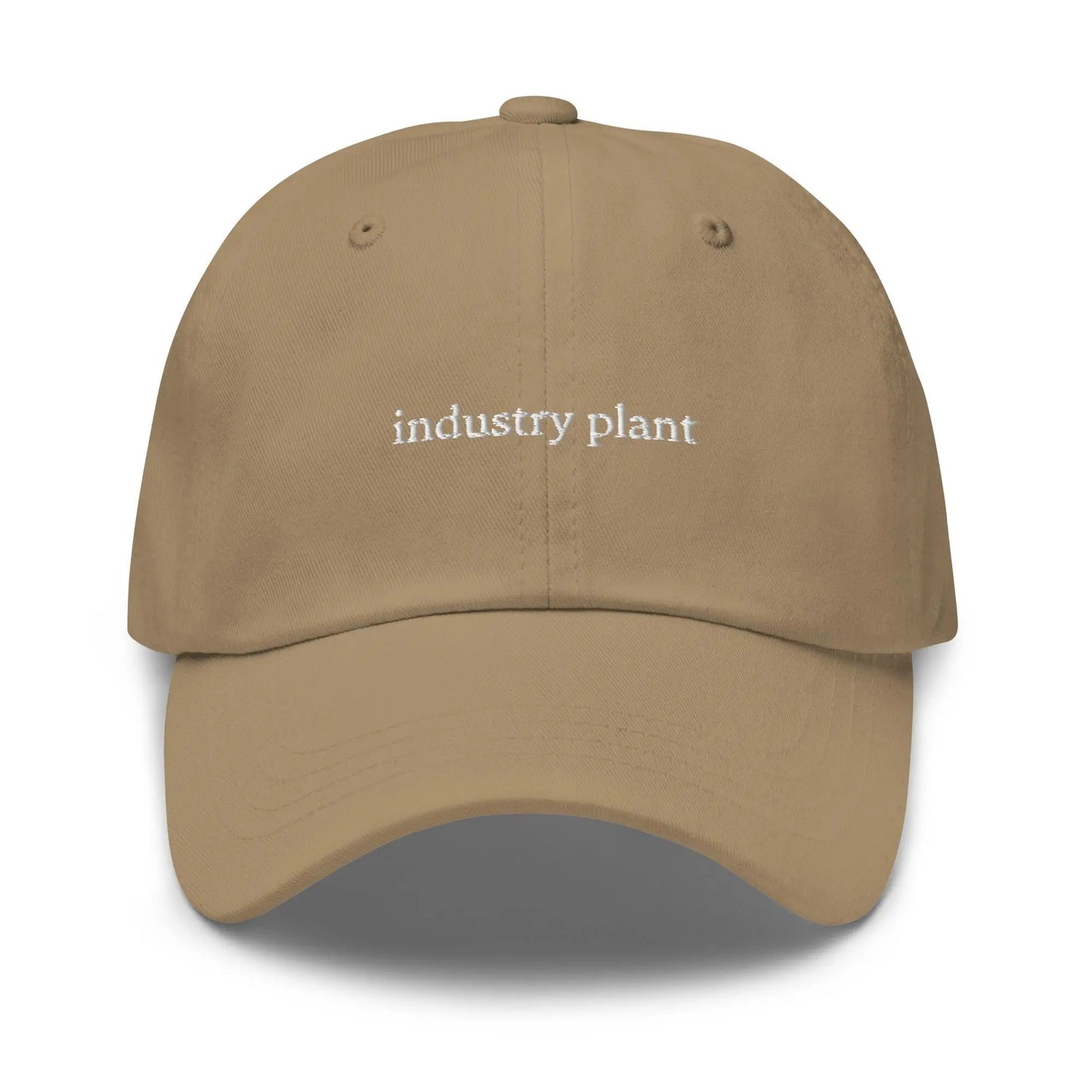 Industry Plant Hat - Cotton Embroidered Dad Cap - Multiple Colors