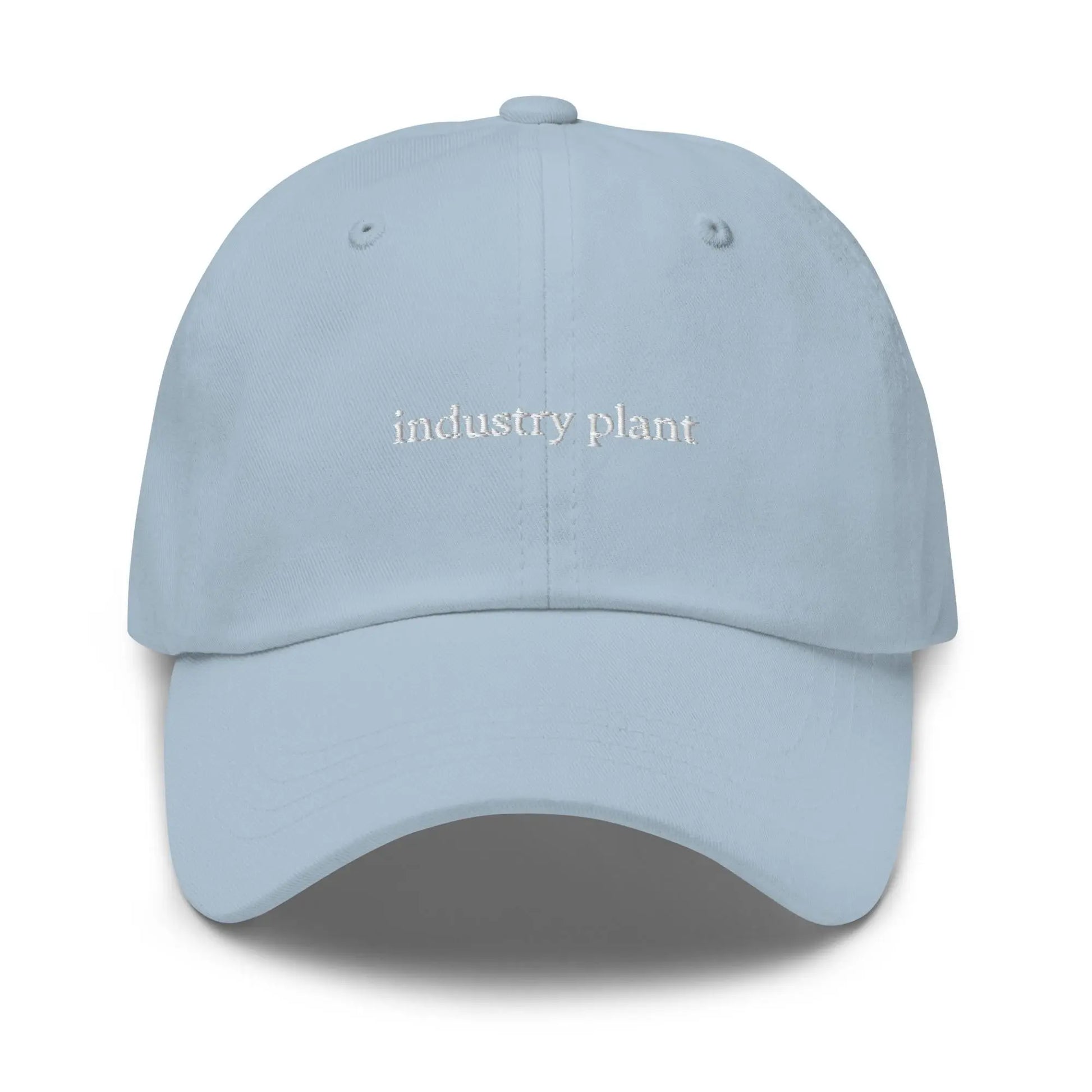 Industry Plant Hat - Cotton Embroidered Dad Cap - Multiple Colors