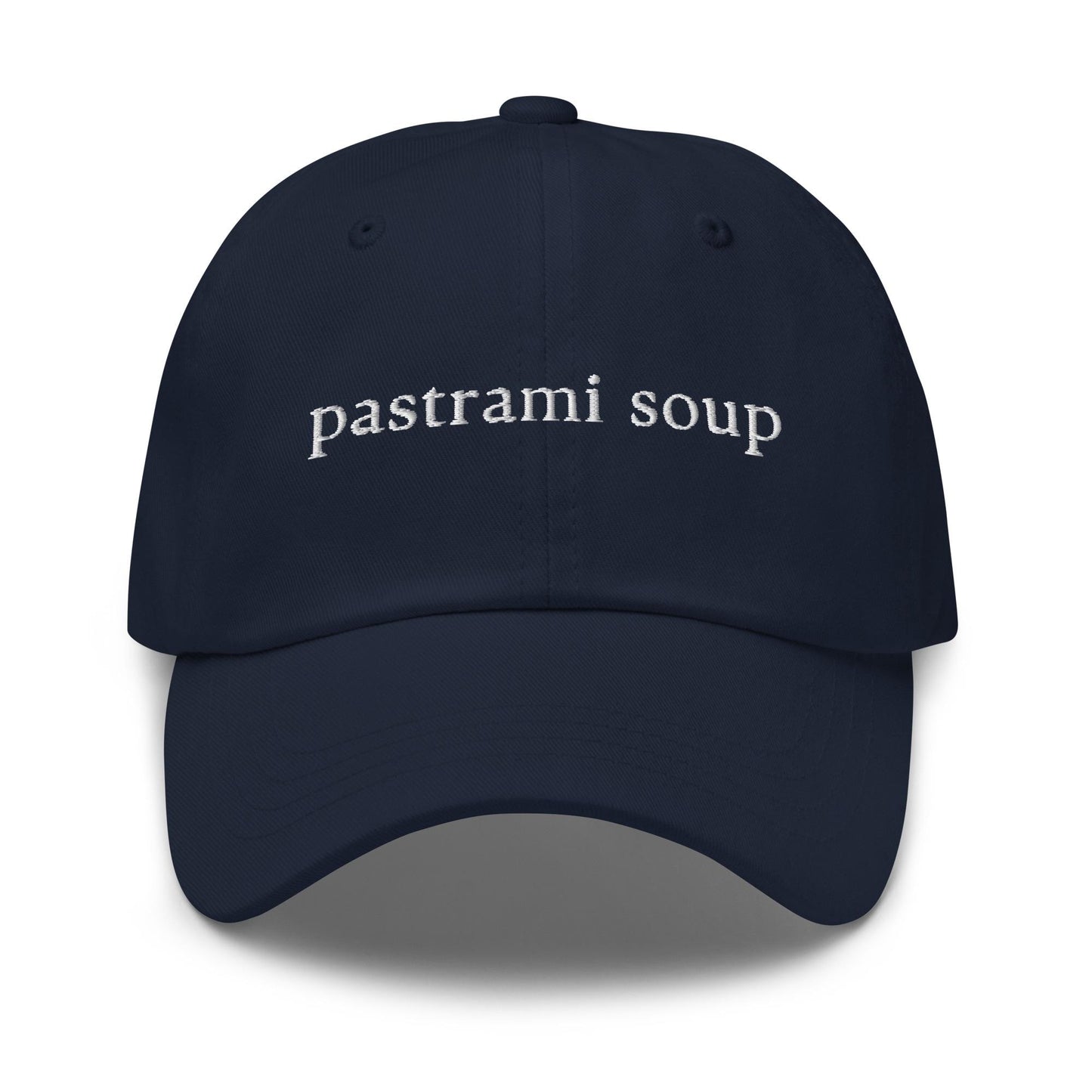 Pastrami Soup Hat - RHOSLC Fan Gift - Cotton Embroidered Dad Cap