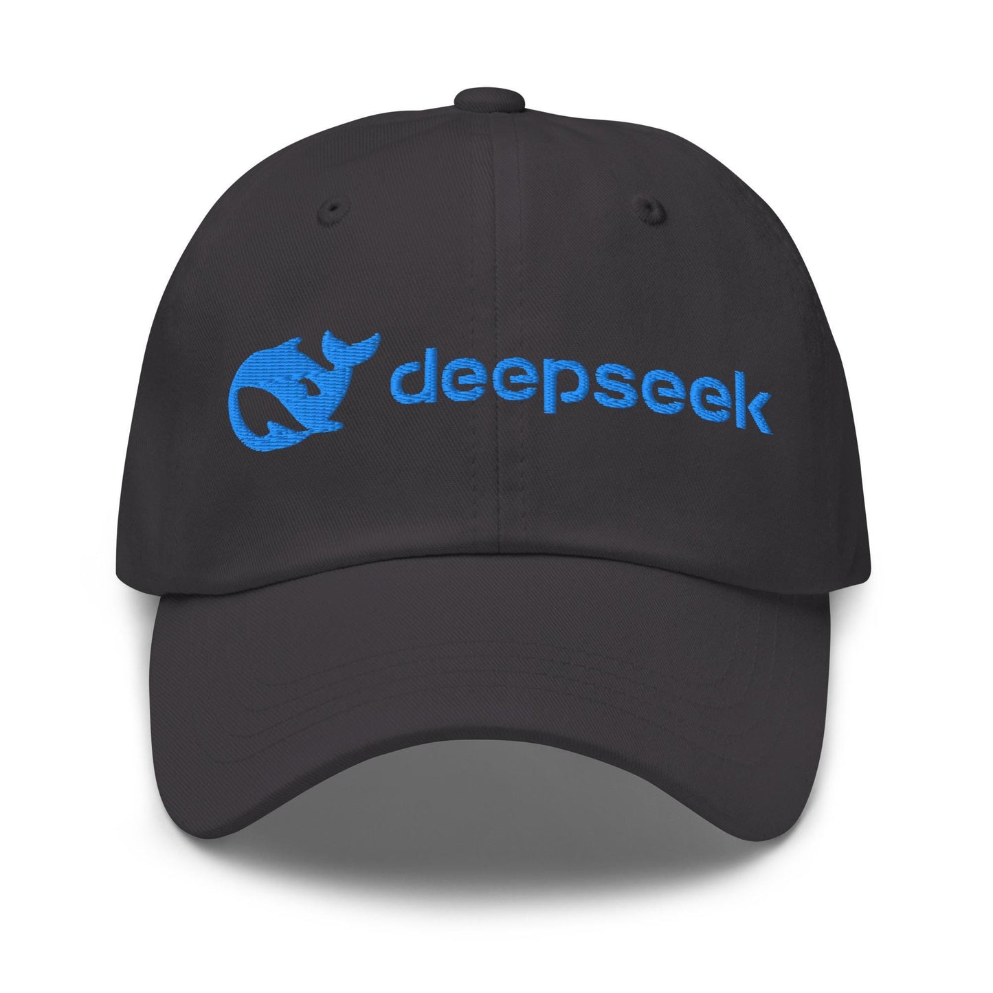 Deep Seek AI Hat - Gift for Tech Enthusiasts - Embroidered Cotton Cap - Dad Fit - Multiple Color Options