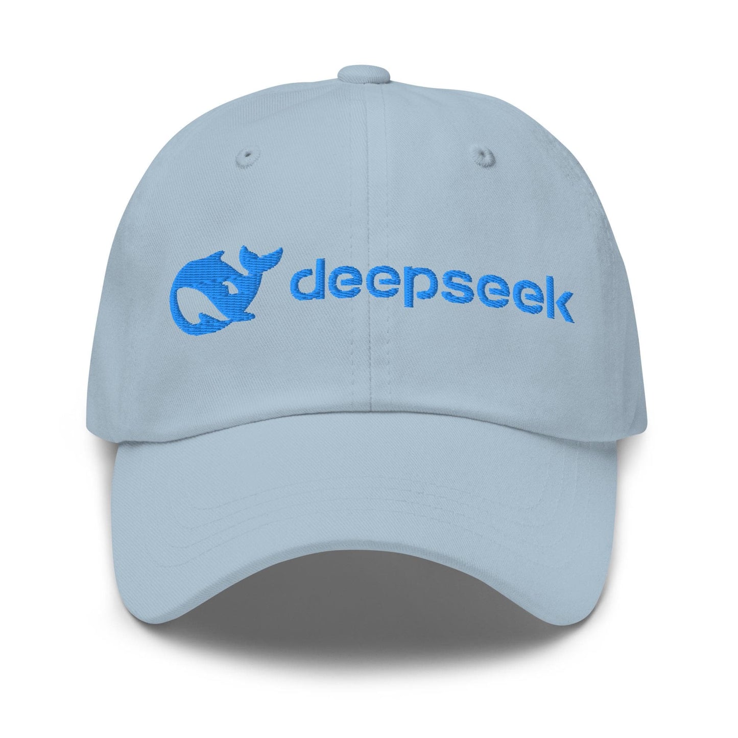 Deep Seek AI Hat - Gift for Tech Enthusiasts - Embroidered Cotton Cap - Dad Fit - Multiple Color Options