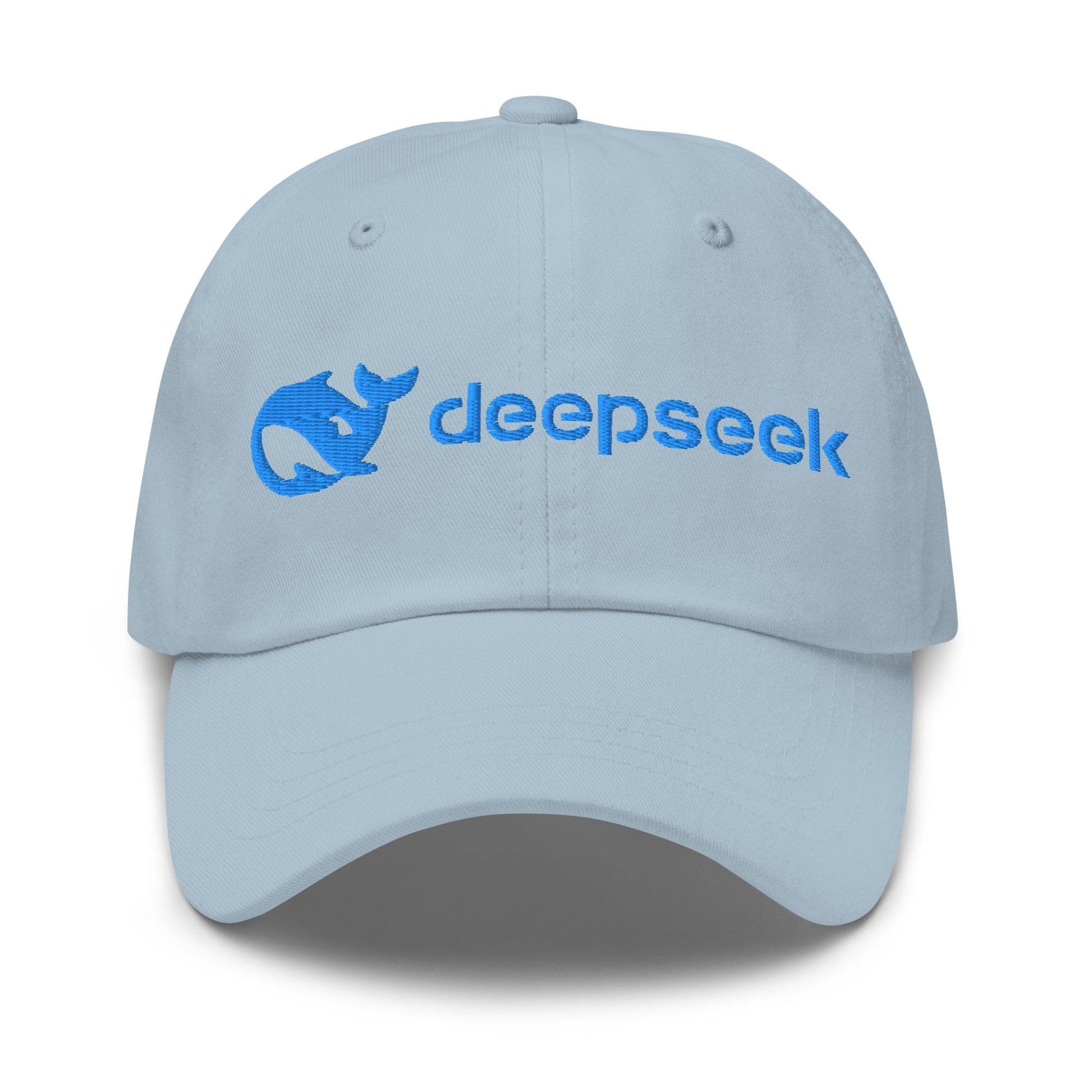 Deep Seek AI Hat - Gift for Tech Enthusiasts - Embroidered Cotton Cap - Dad Fit - Multiple Color Options