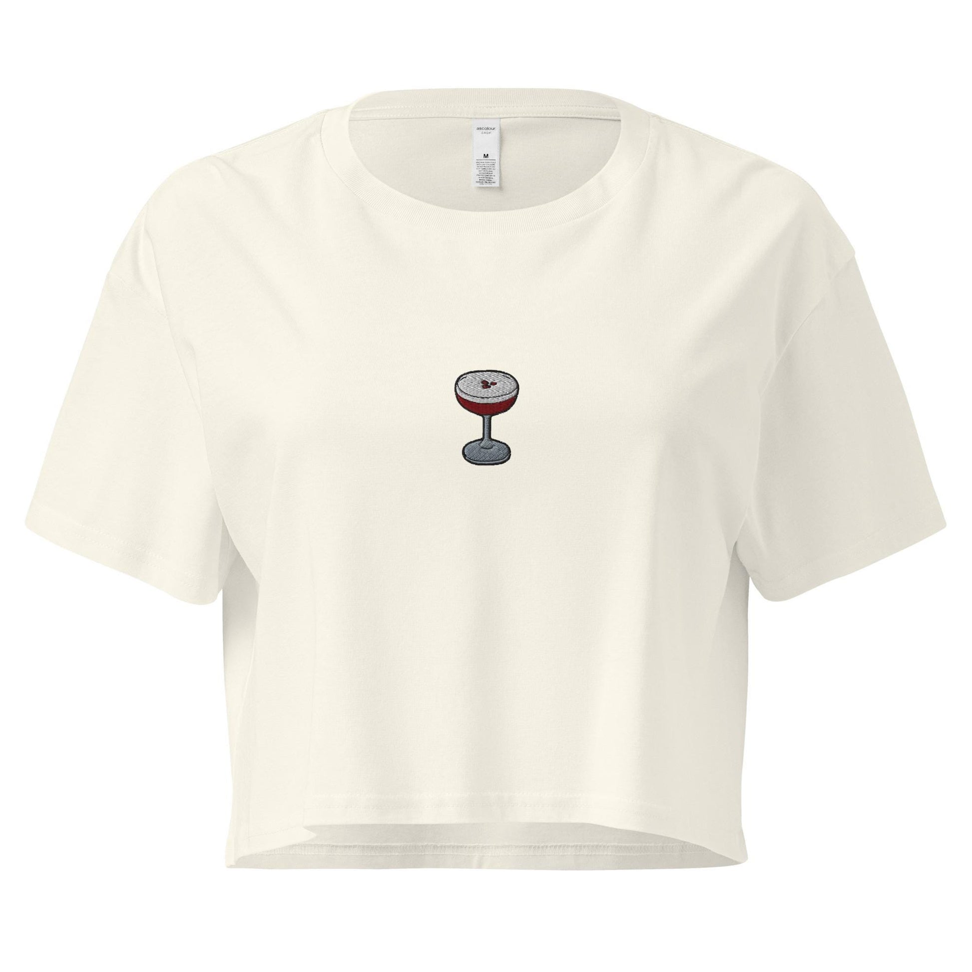 Espresso Martini Crop Top - For Coffee Cocktail Lovers - Baby Fit T Shirt