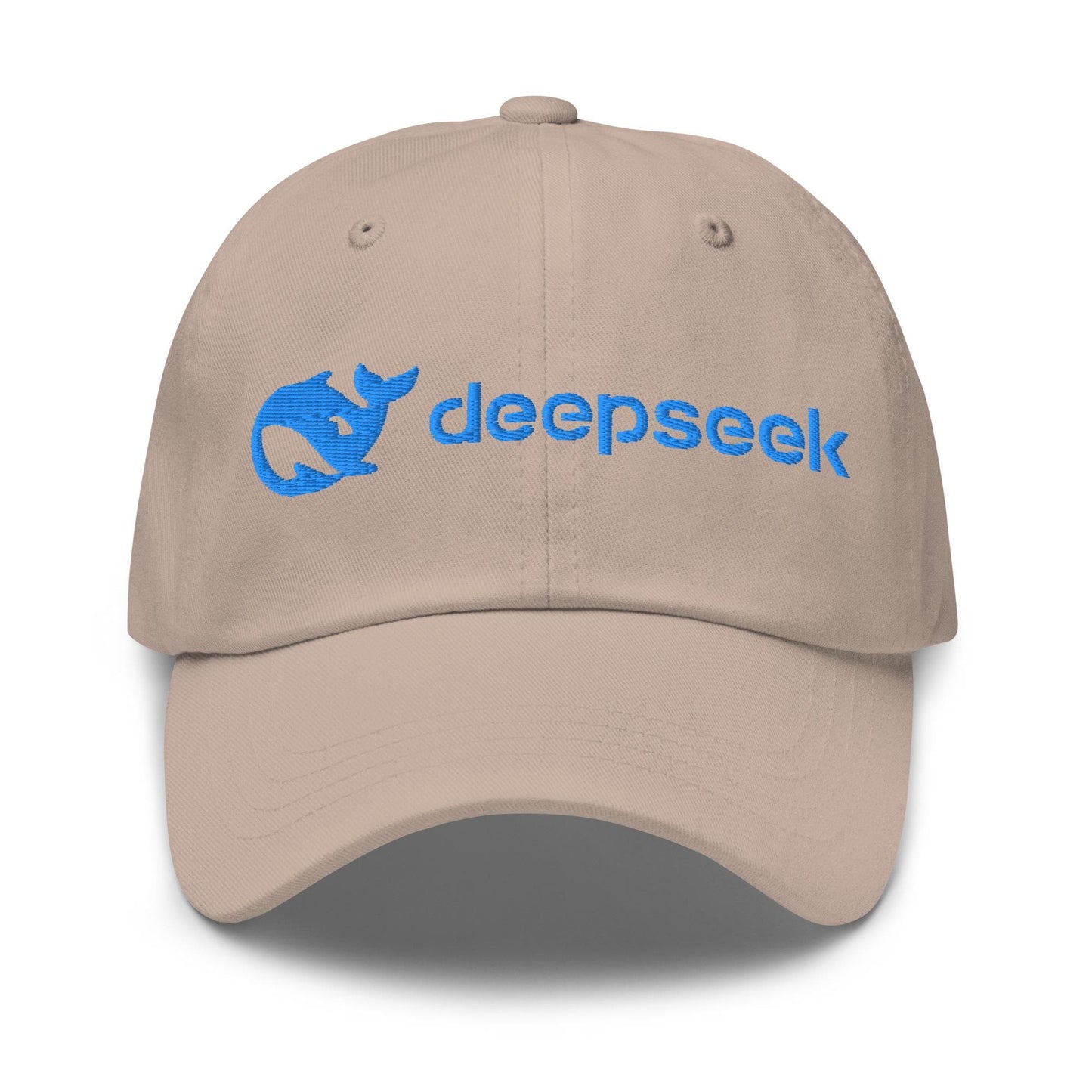 Deep Seek AI Hat - Gift for Tech Enthusiasts - Embroidered Cotton Cap - Dad Fit - Multiple Color Options