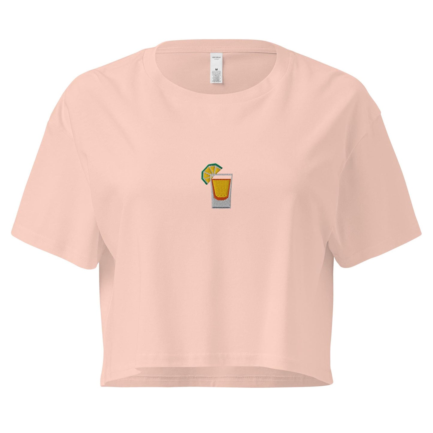 Tequila Shot Crop Top - For Margarita Lovers - Baby Fit T Shirt