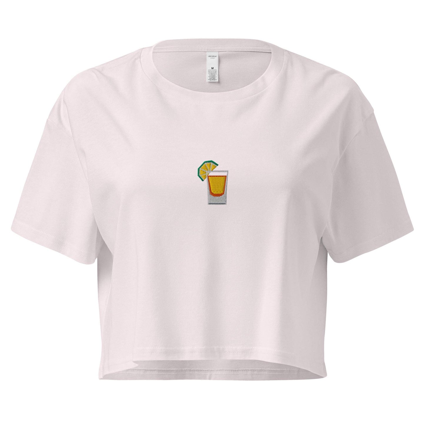 Tequila Shot Crop Top - For Margarita Lovers - Baby Fit T Shirt