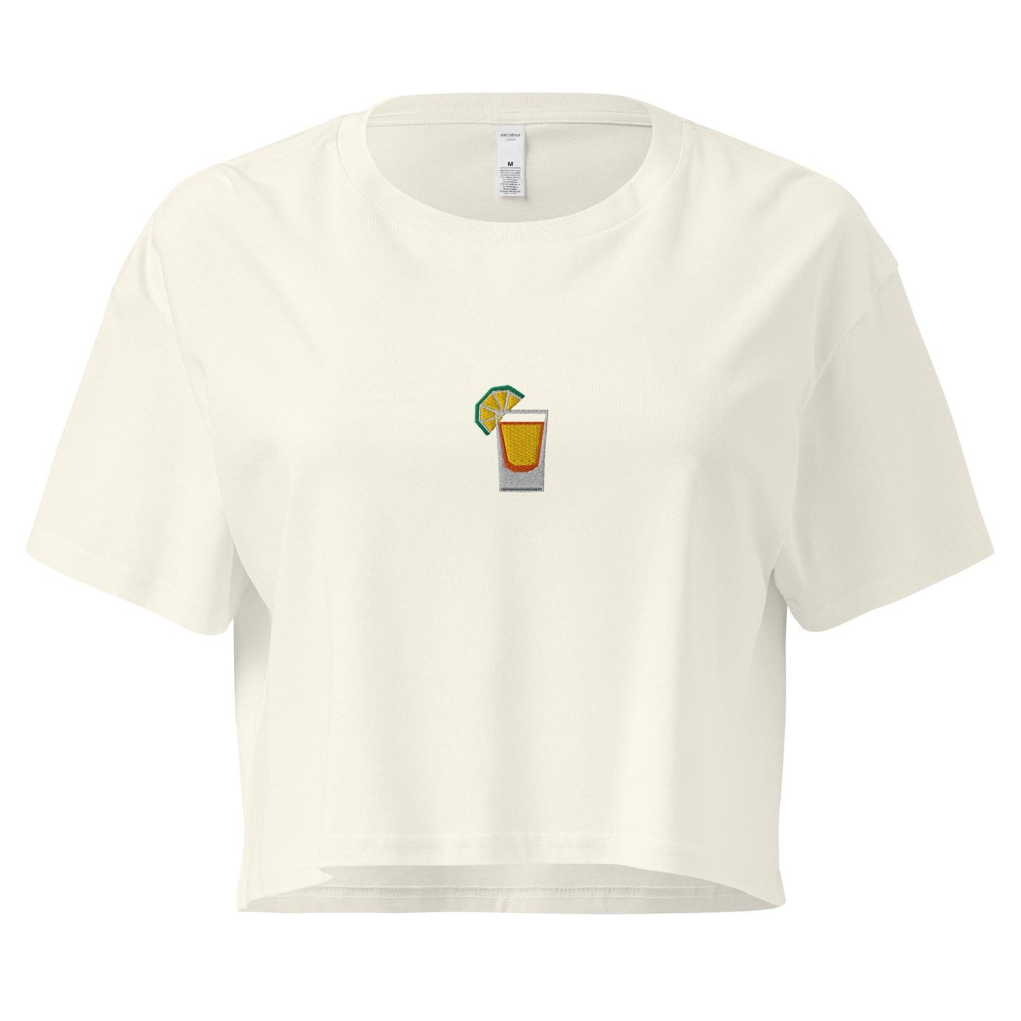 Tequila Shot Crop Top - For Margarita Lovers - Baby Fit T Shirt