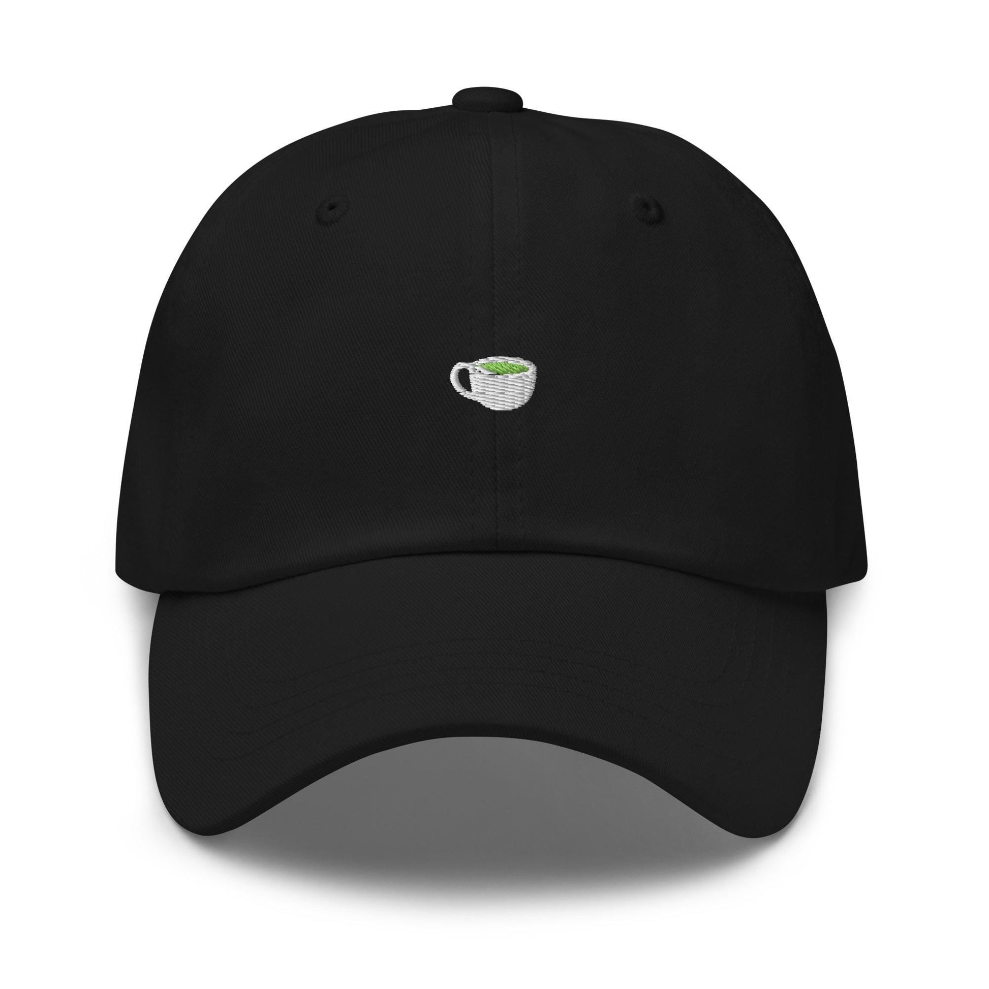 Matcha Latte Dad Hat - Green Cream Cap - Aesthetic Cozy Style - Embroidered - Multiple Colors