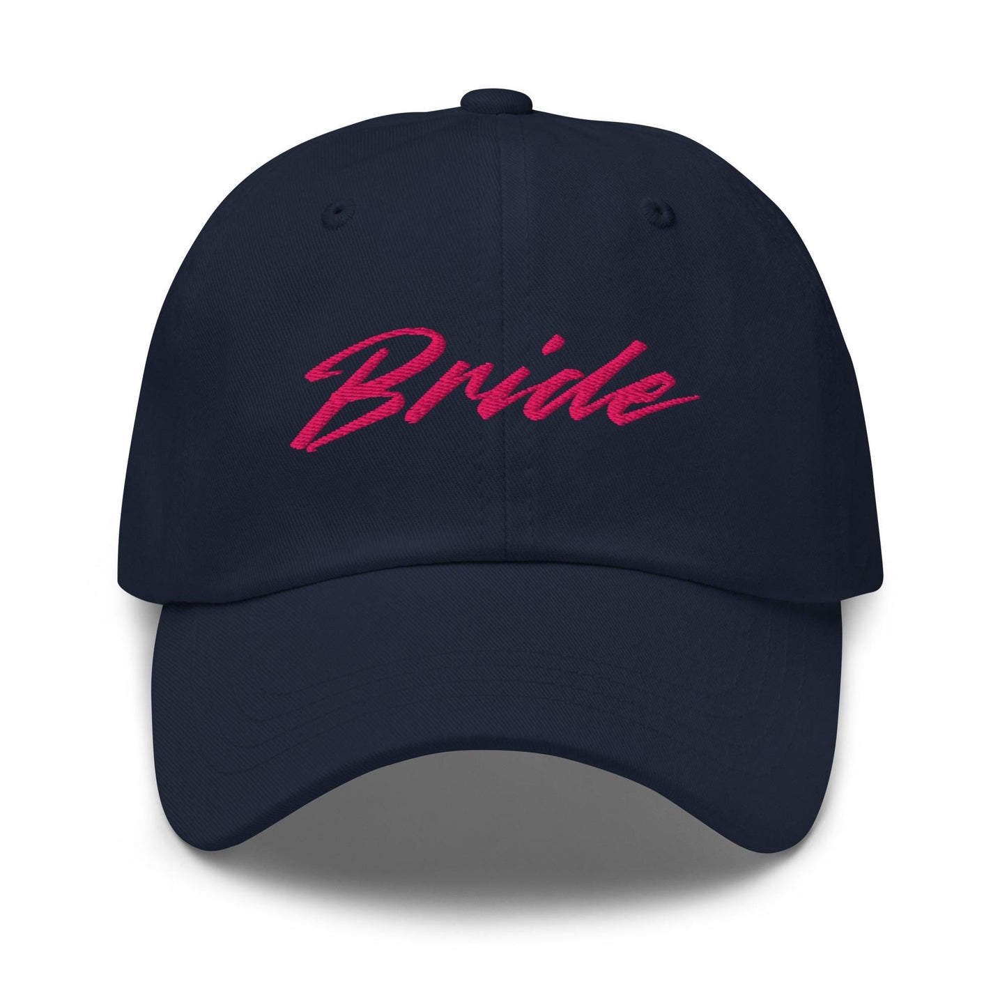 Bride Hat - Bachelorette Party Gift - Embroidered Wedding Cap - Multiple Colors