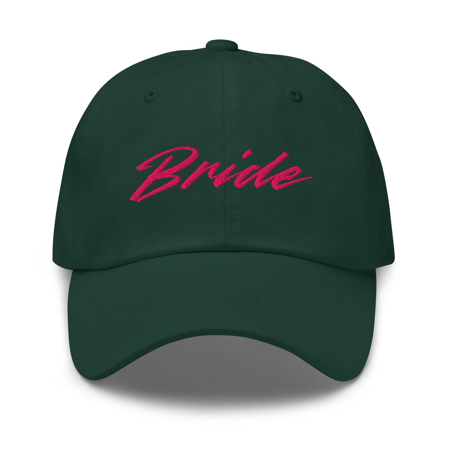 Bride Hat - Bachelorette Party Gift - Embroidered Wedding Cap - Multiple Colors