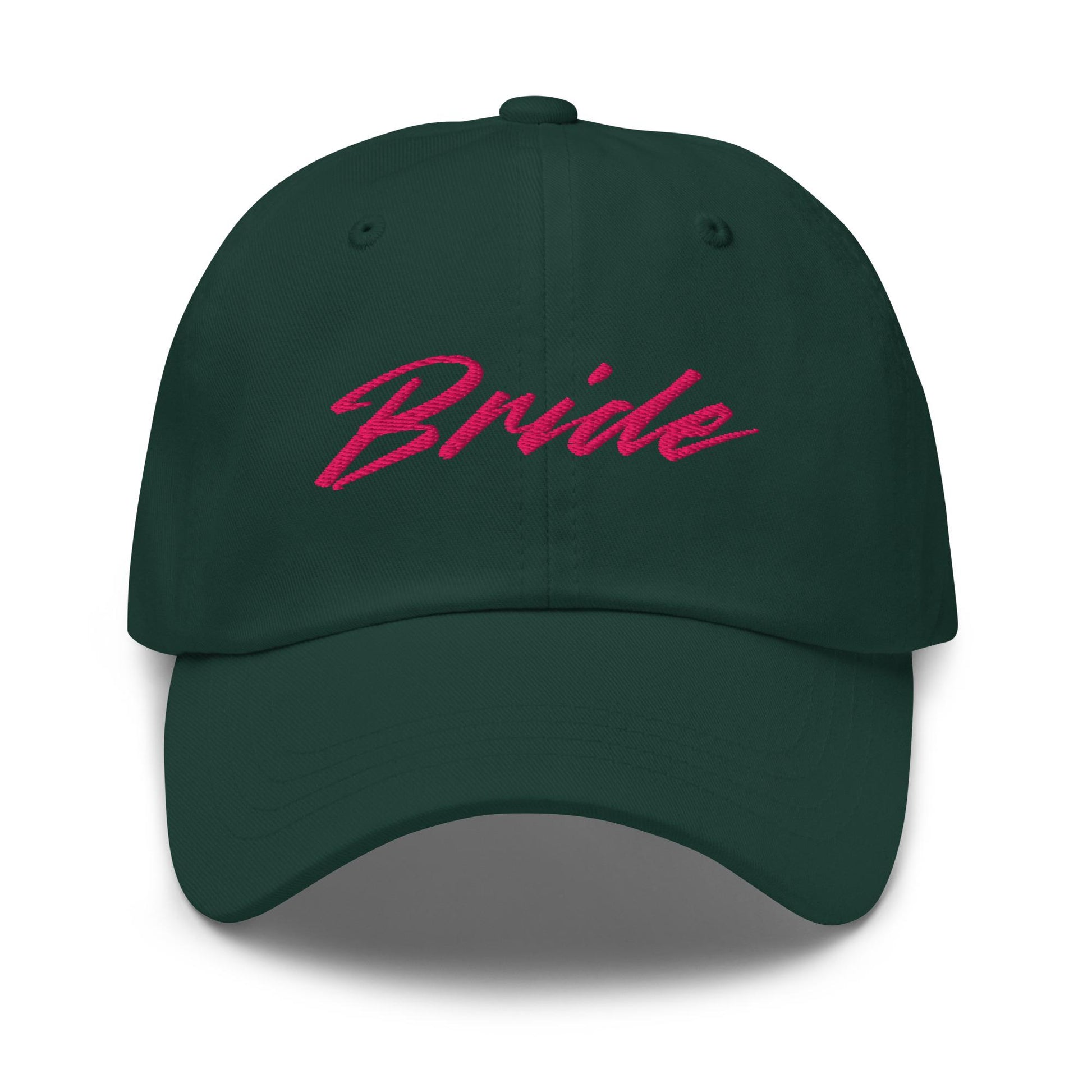 Bride Hat - Bachelorette Party Gift - Embroidered Wedding Cap - Multiple Colors