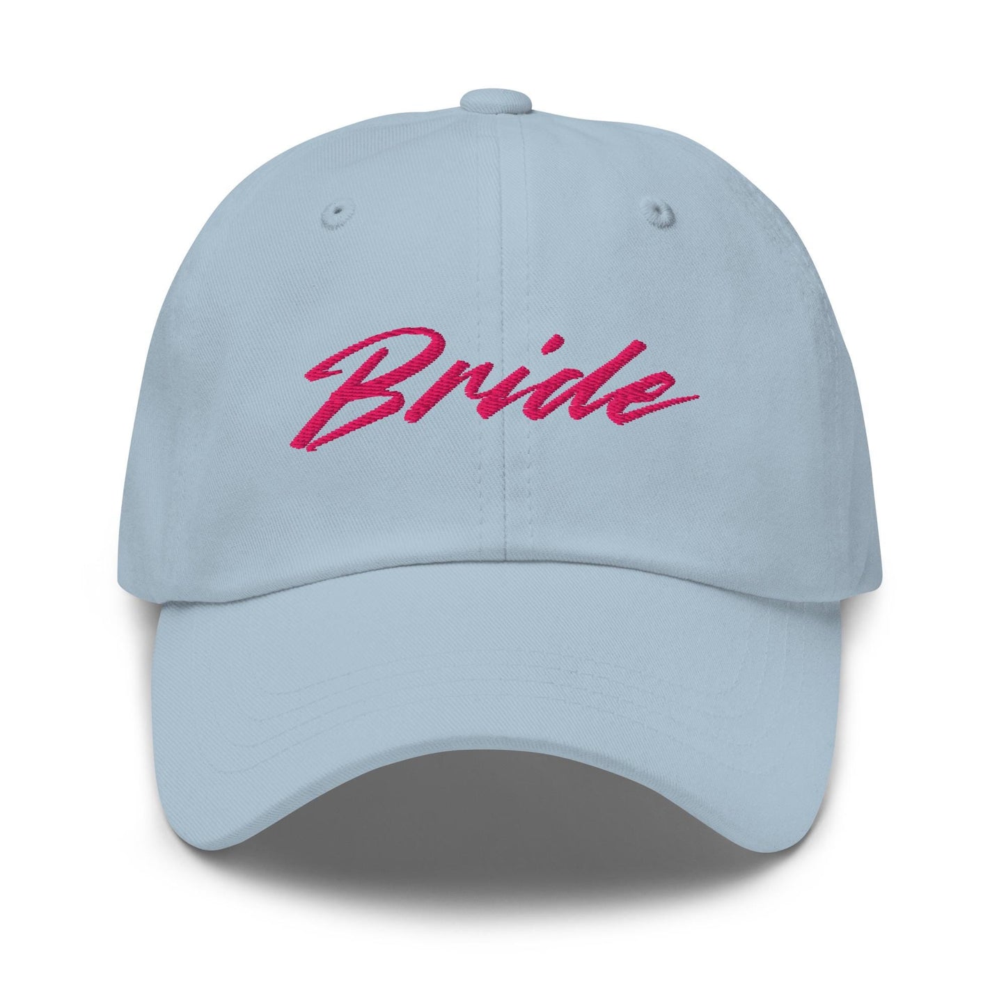 Bride Hat - Bachelorette Party Gift - Embroidered Wedding Cap - Multiple Colors