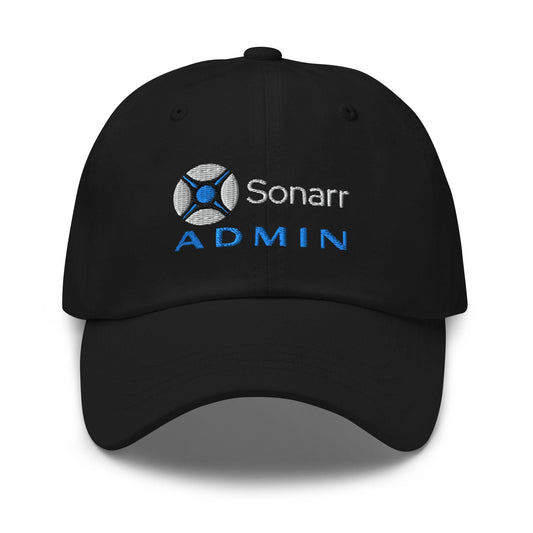 Sonarr Admin Hat – Funny Tech Admin Cap, SysAdmin Gift, IT Support Humor, Geek Dad Hat