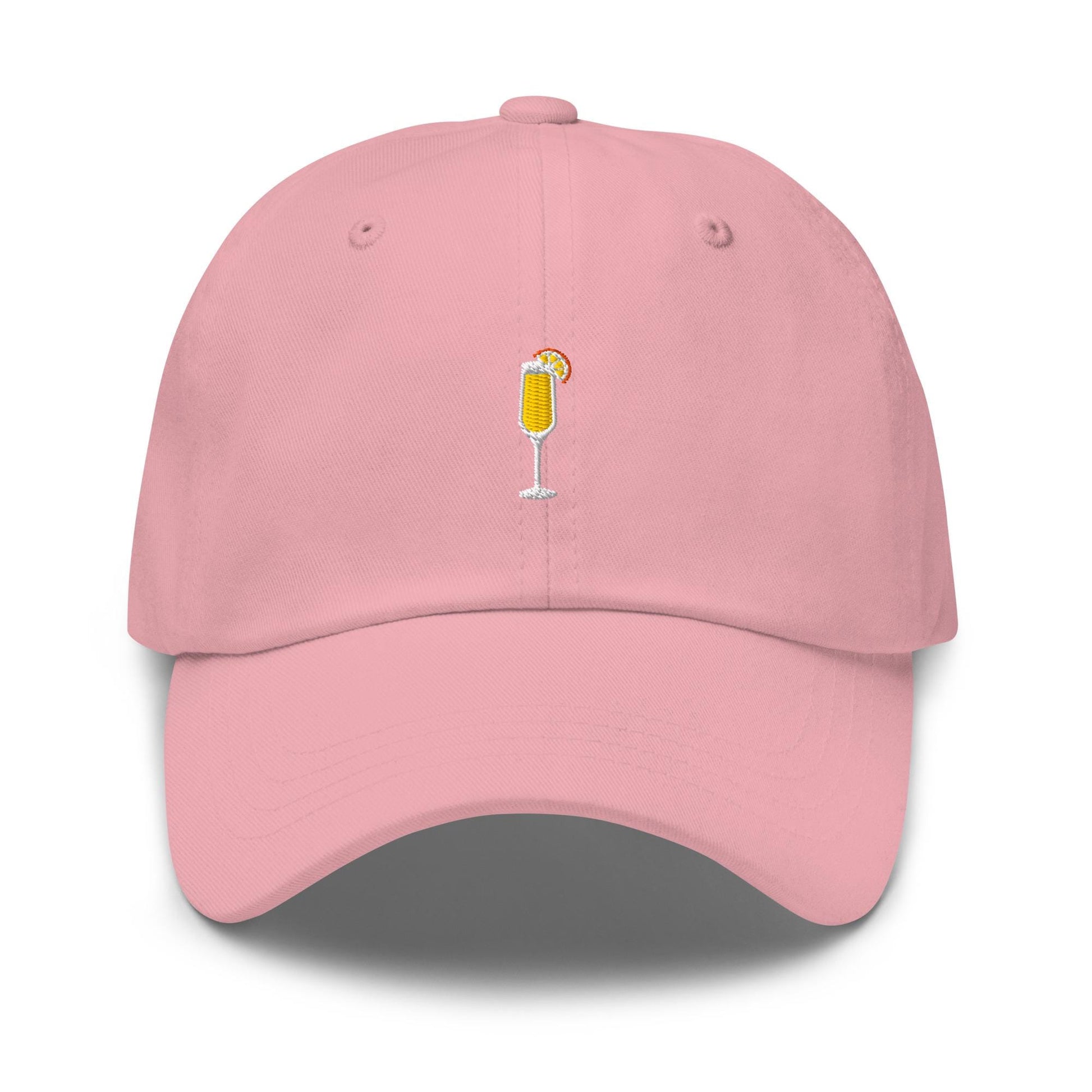 Mimosa Hat - Small Embroidered Brunch Drink Icon - Multiple Color Options - Funny Bachelorette Gift - Aesthetic Cocktail Cap