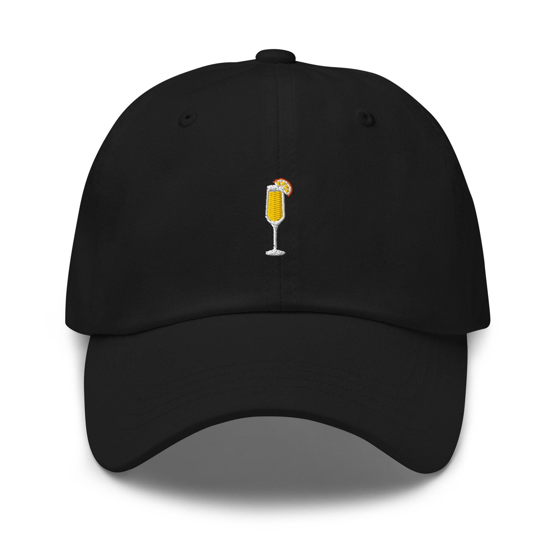 Mimosa Hat - Small Embroidered Brunch Drink Icon - Multiple Color Options - Funny Bachelorette Gift - Aesthetic Cocktail Cap
