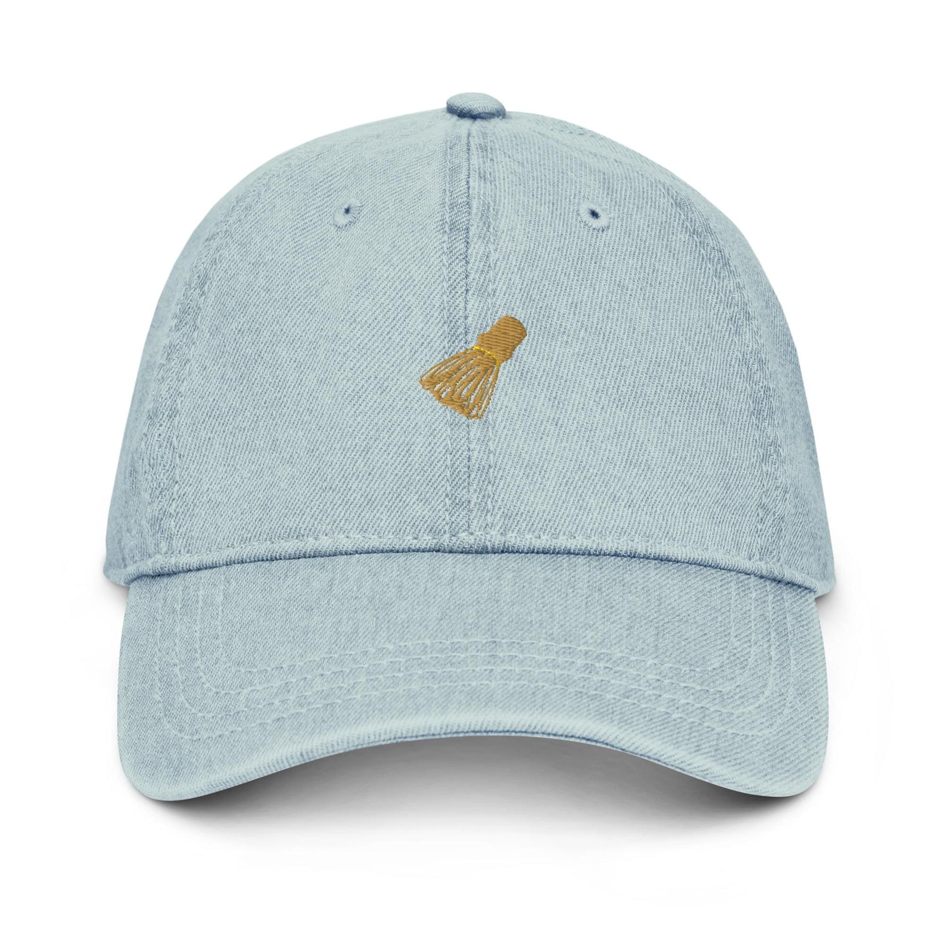 Matcha Whisk Embroidered Hat – Minimal Matcha Chasen Icon Dad Cap for Tea Lovers