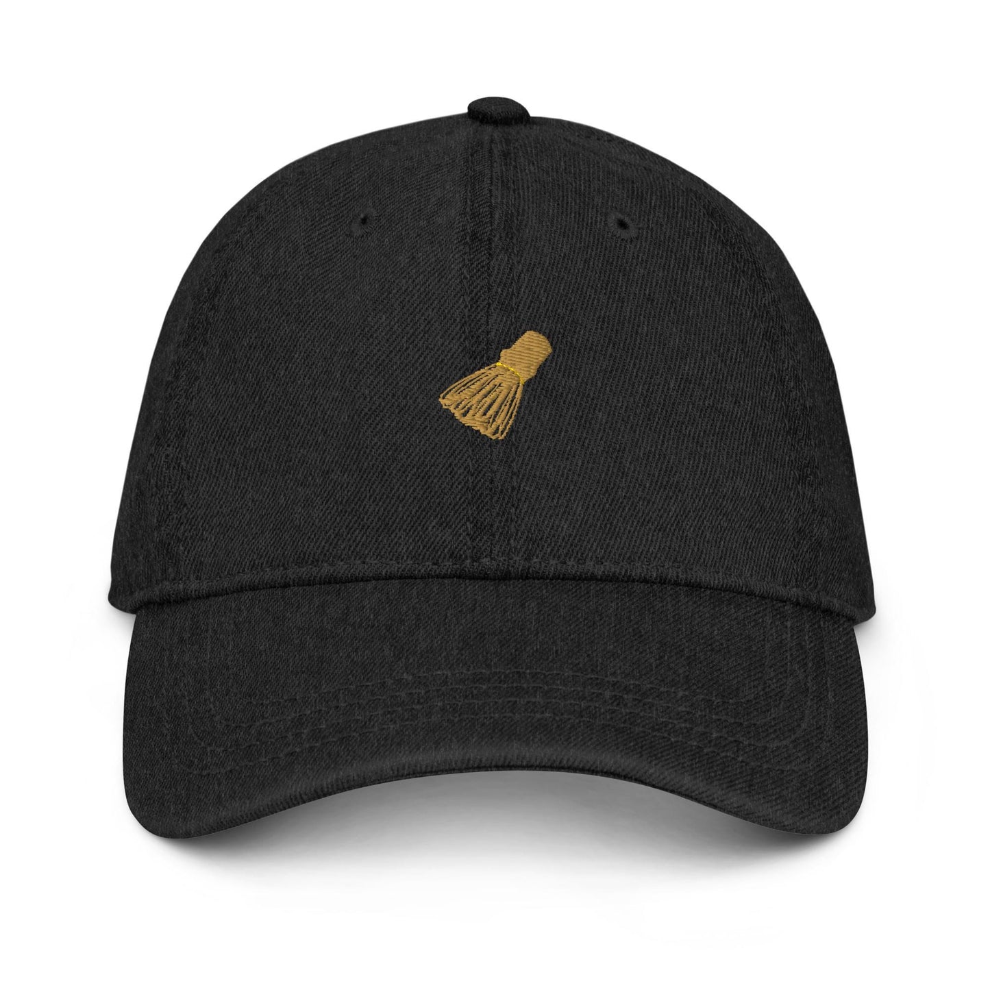 Matcha Whisk Embroidered Hat – Minimal Matcha Chasen Icon Dad Cap for Tea Lovers