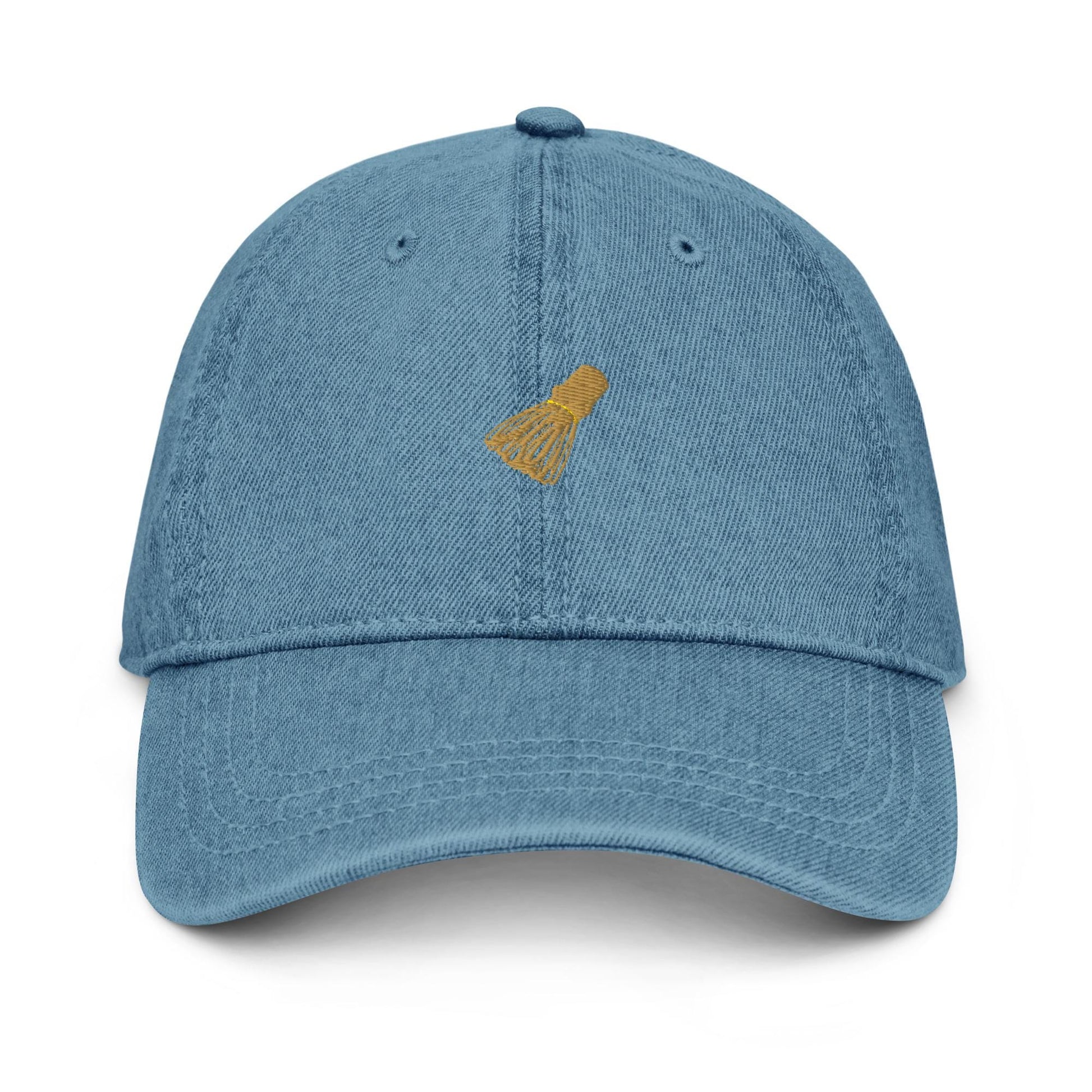 Matcha Whisk Embroidered Hat – Minimal Matcha Chasen Icon Dad Cap for Tea Lovers