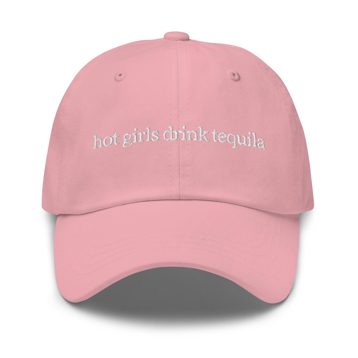Hot Girls Drink Tequila – Embroidered Funny Tequila Hat for Party Girls, Bachelorette Trips & Marg Lovers