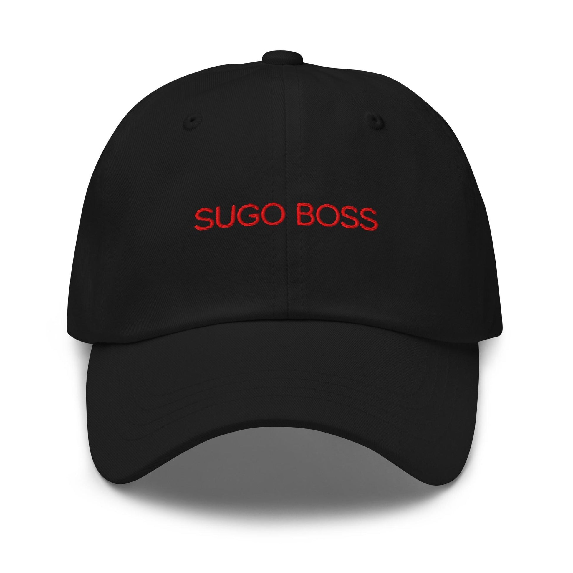 Sugo Boss – Embroidered Italian Red Sauce Dad Hat, Minimal Pasta Cap, Custom Thread Colors