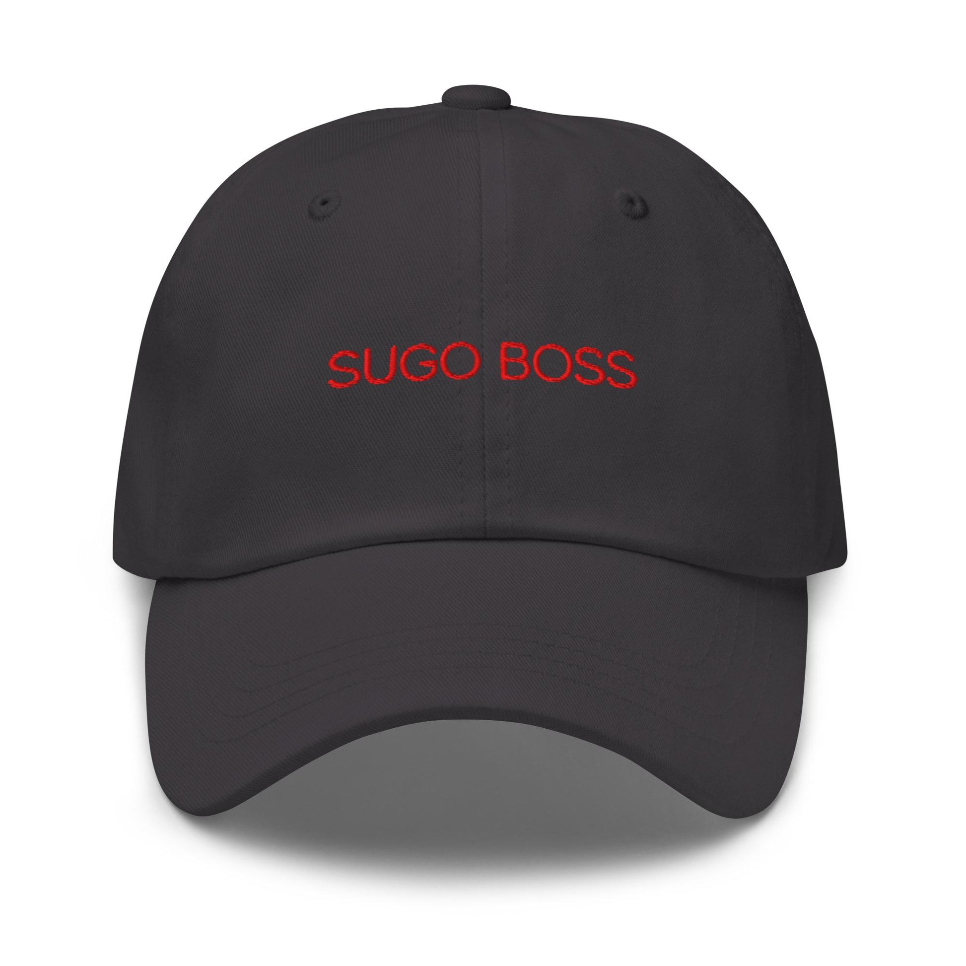 Sugo Boss – Embroidered Italian Red Sauce Dad Hat, Minimal Pasta Cap, Custom Thread Colors