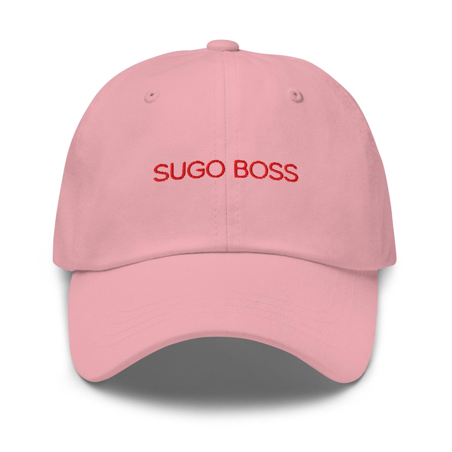 Sugo Boss – Embroidered Italian Red Sauce Dad Hat, Minimal Pasta Cap, Custom Thread Colors