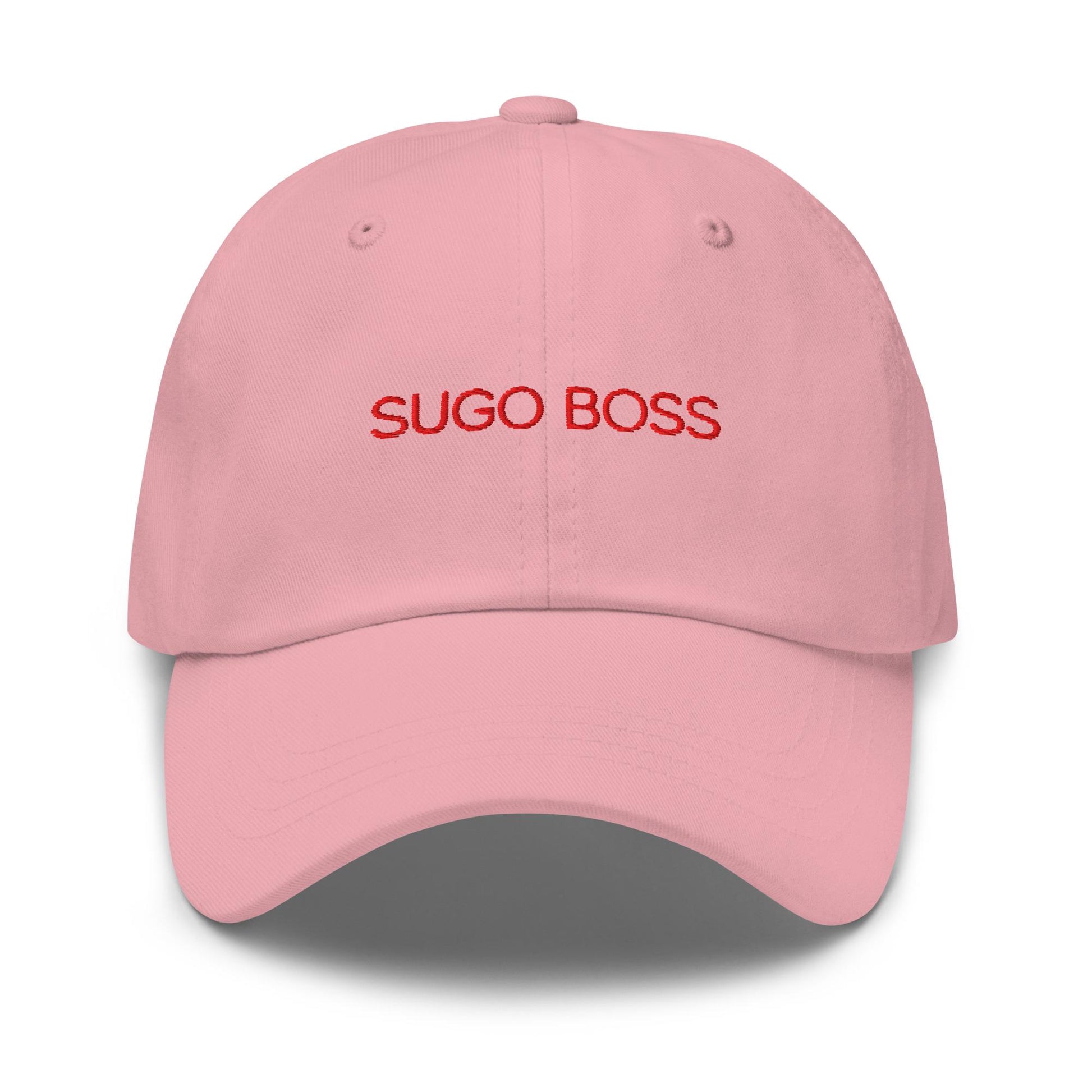 Sugo Boss – Embroidered Italian Red Sauce Dad Hat, Minimal Pasta Cap, Custom Thread Colors
