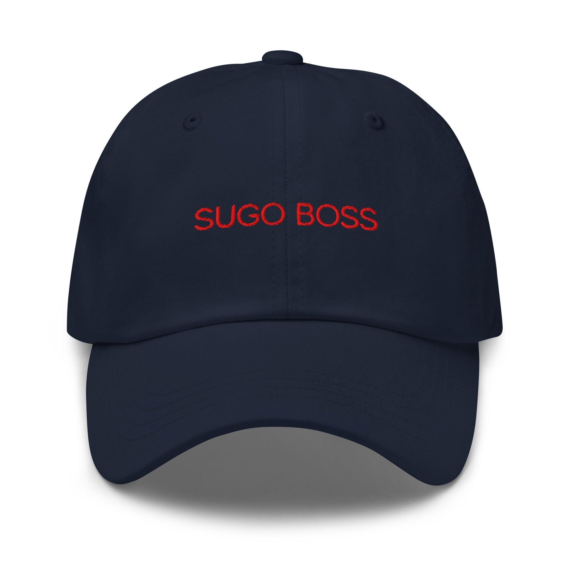 Sugo Boss – Embroidered Italian Red Sauce Dad Hat, Minimal Pasta Cap, Custom Thread Colors
