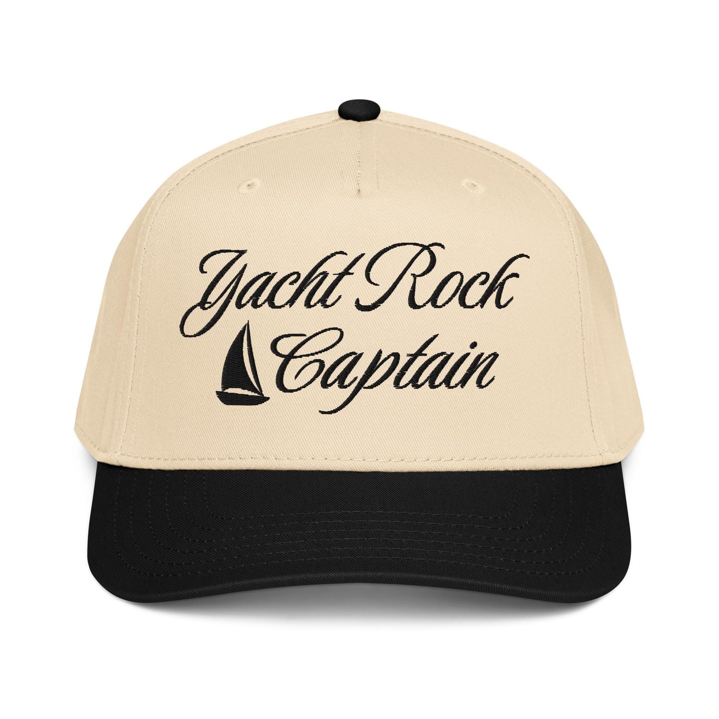 Yacht Rock Captain Two Tone Embroidered 5 Panel Snapback