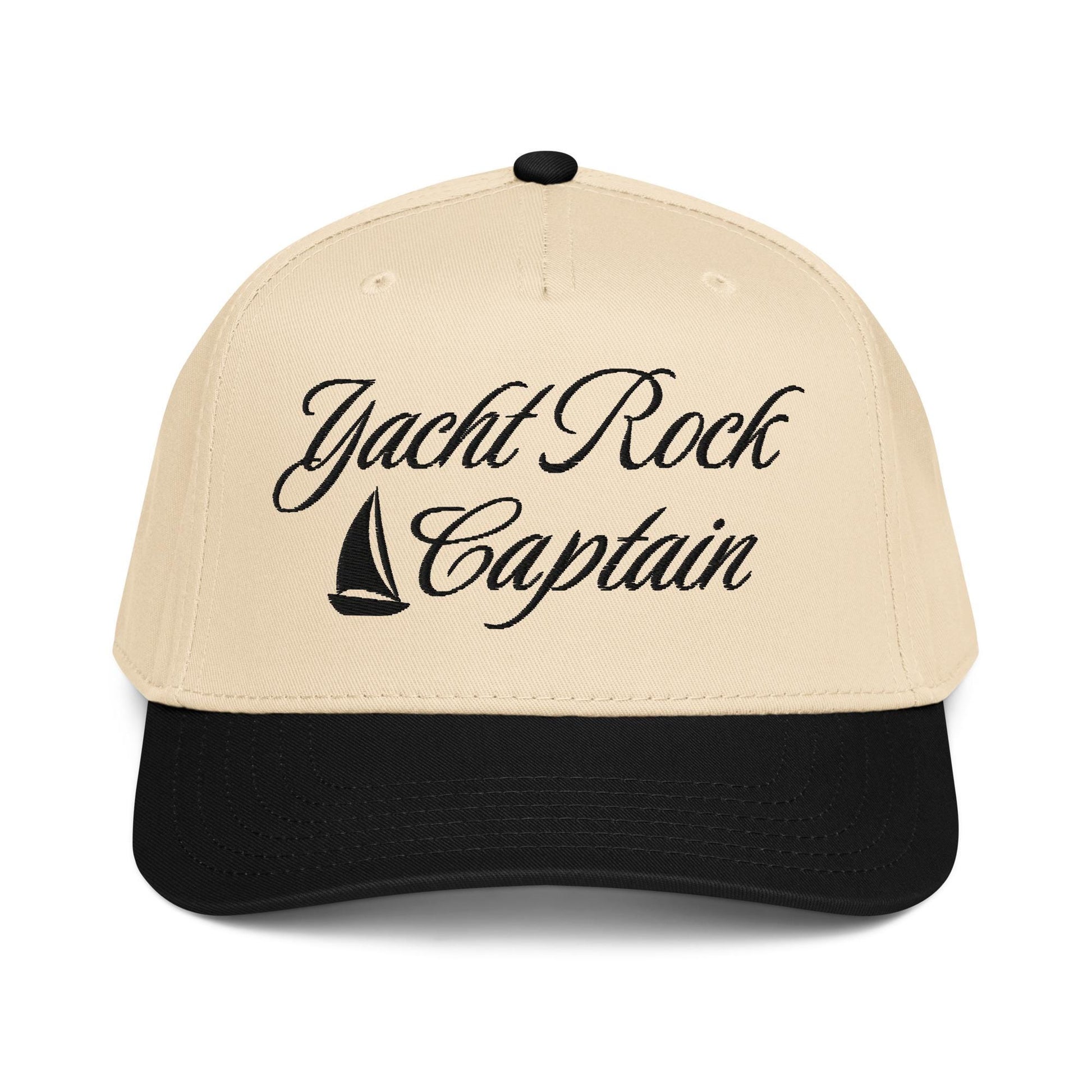 Yacht Rock Captain Two Tone Embroidered 5 Panel Snapback