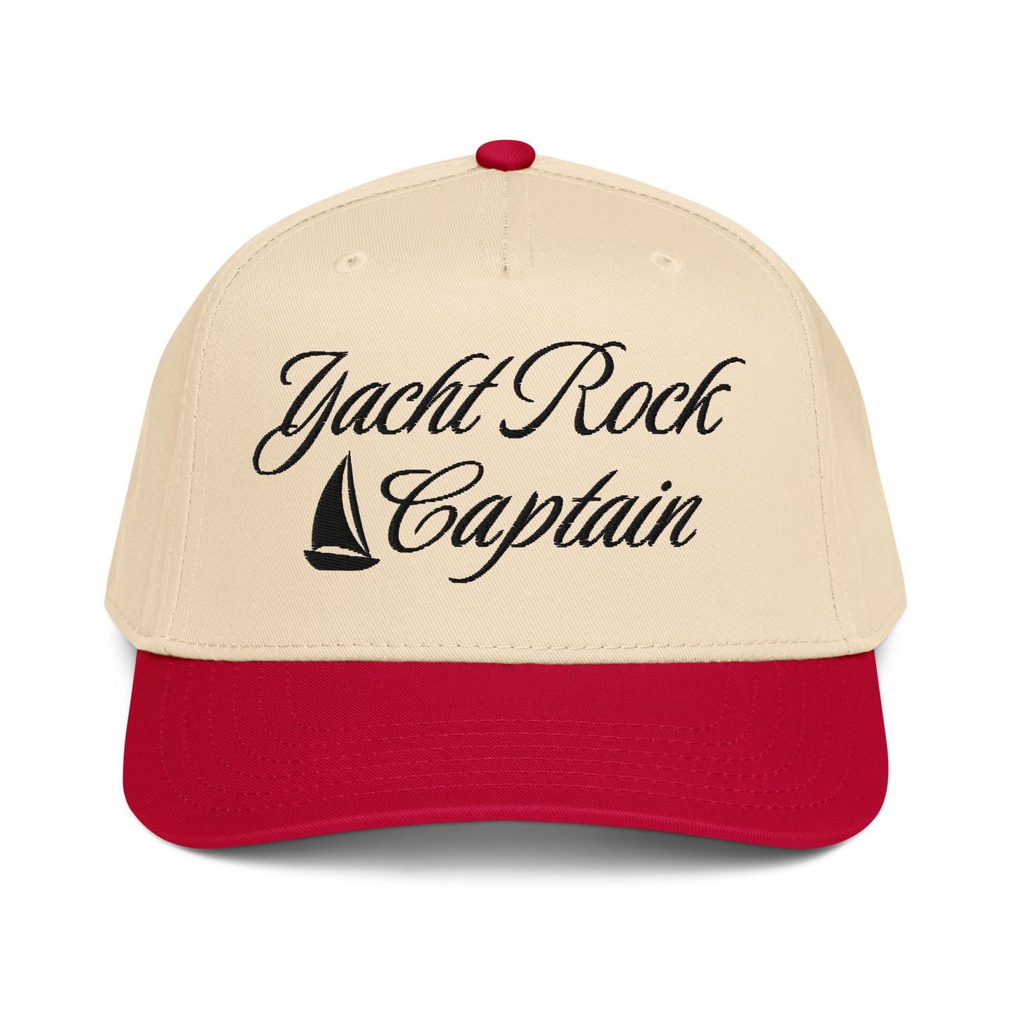Yacht Rock Captain Two Tone Embroidered 5 Panel Snapback