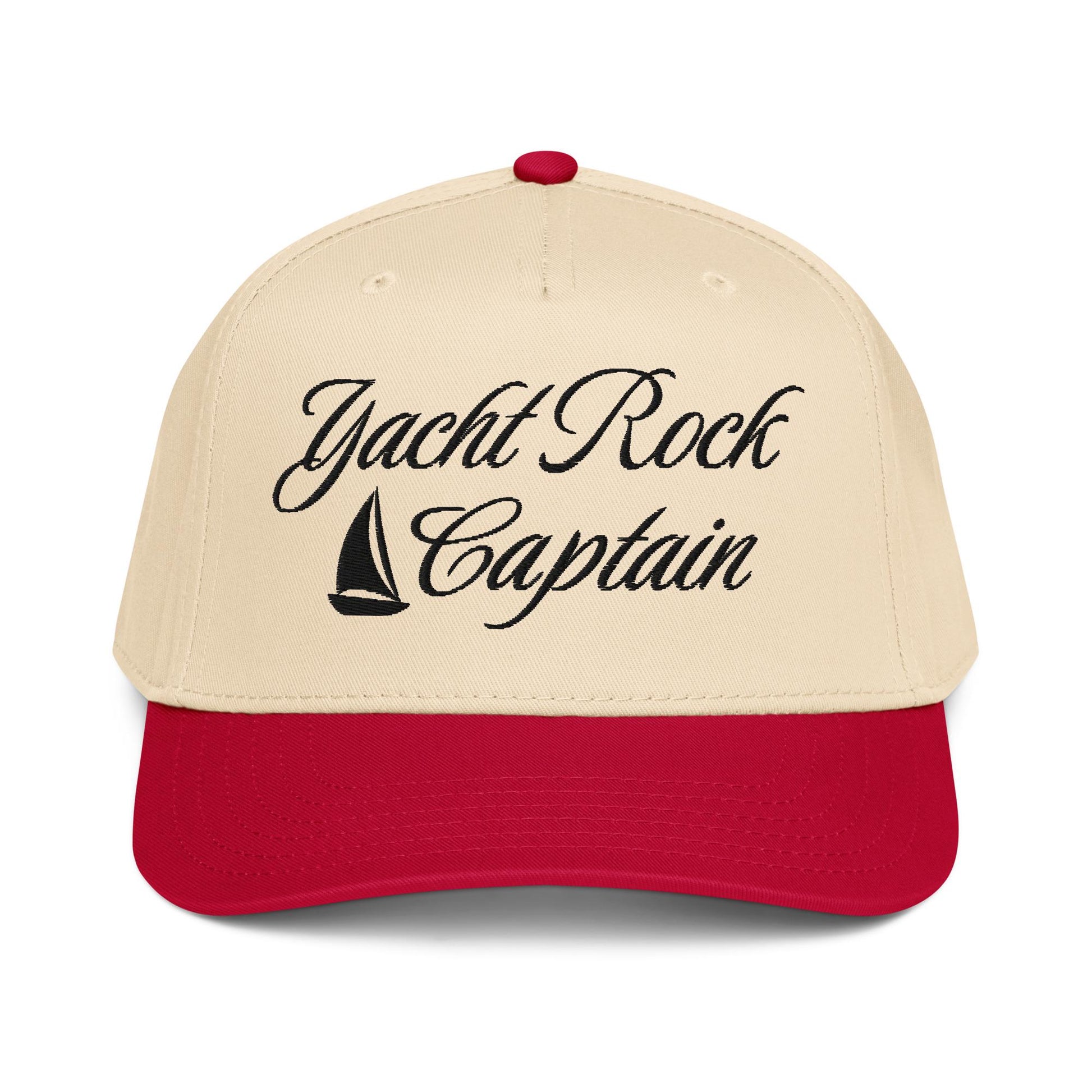 Yacht Rock Captain Two Tone Embroidered 5 Panel Snapback