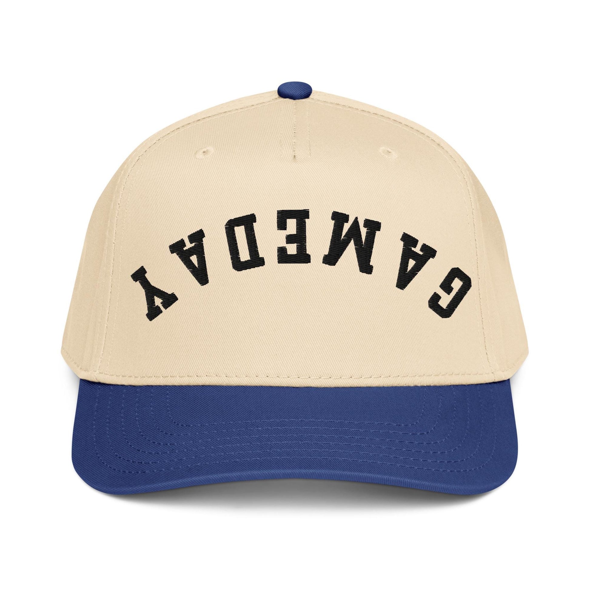 Game Day Upside Down Two Tone Snapback Football Tailgate Hat