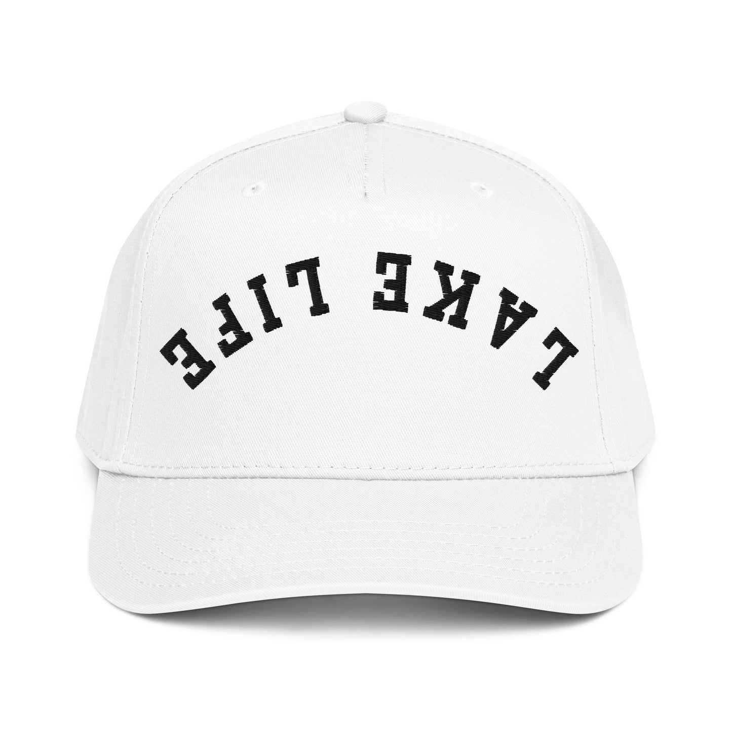 Lake Life Two Tone Snapback Hat Embroidered Trucker Cap