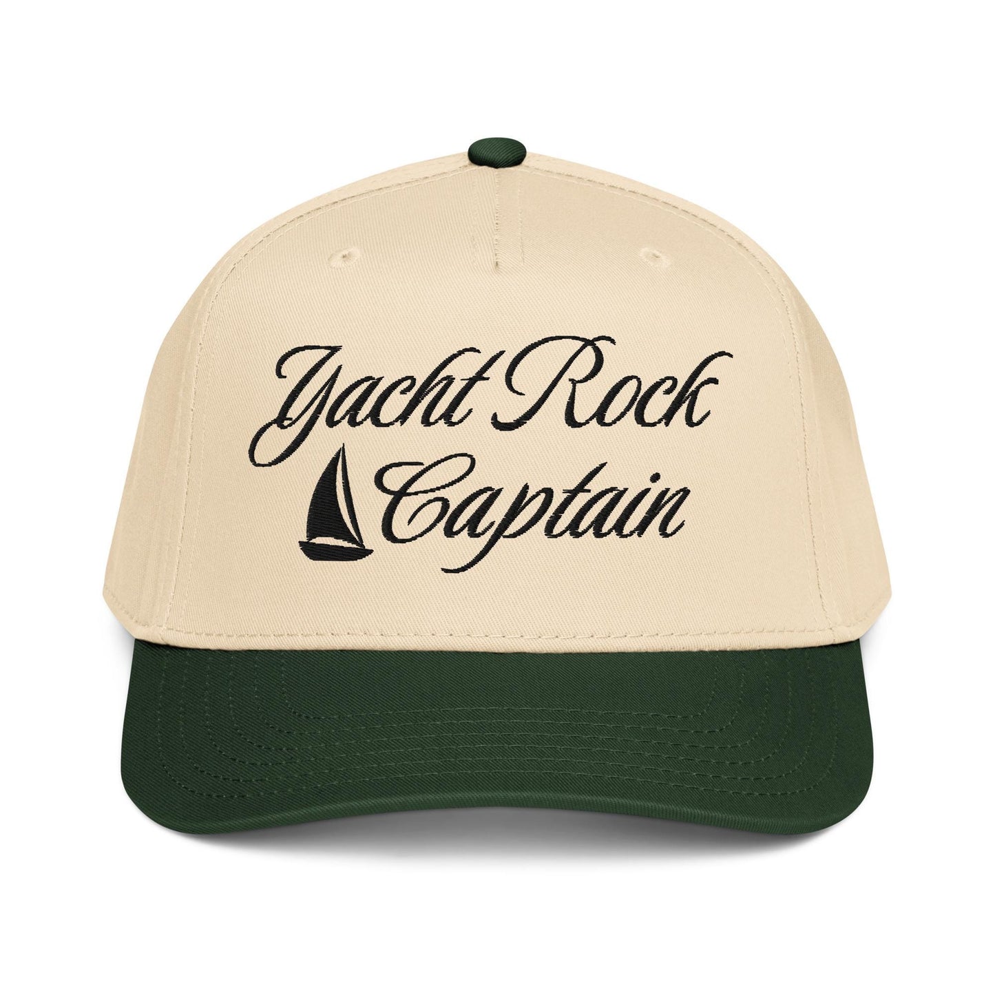 Yacht Rock Captain Two Tone Embroidered 5 Panel Snapback