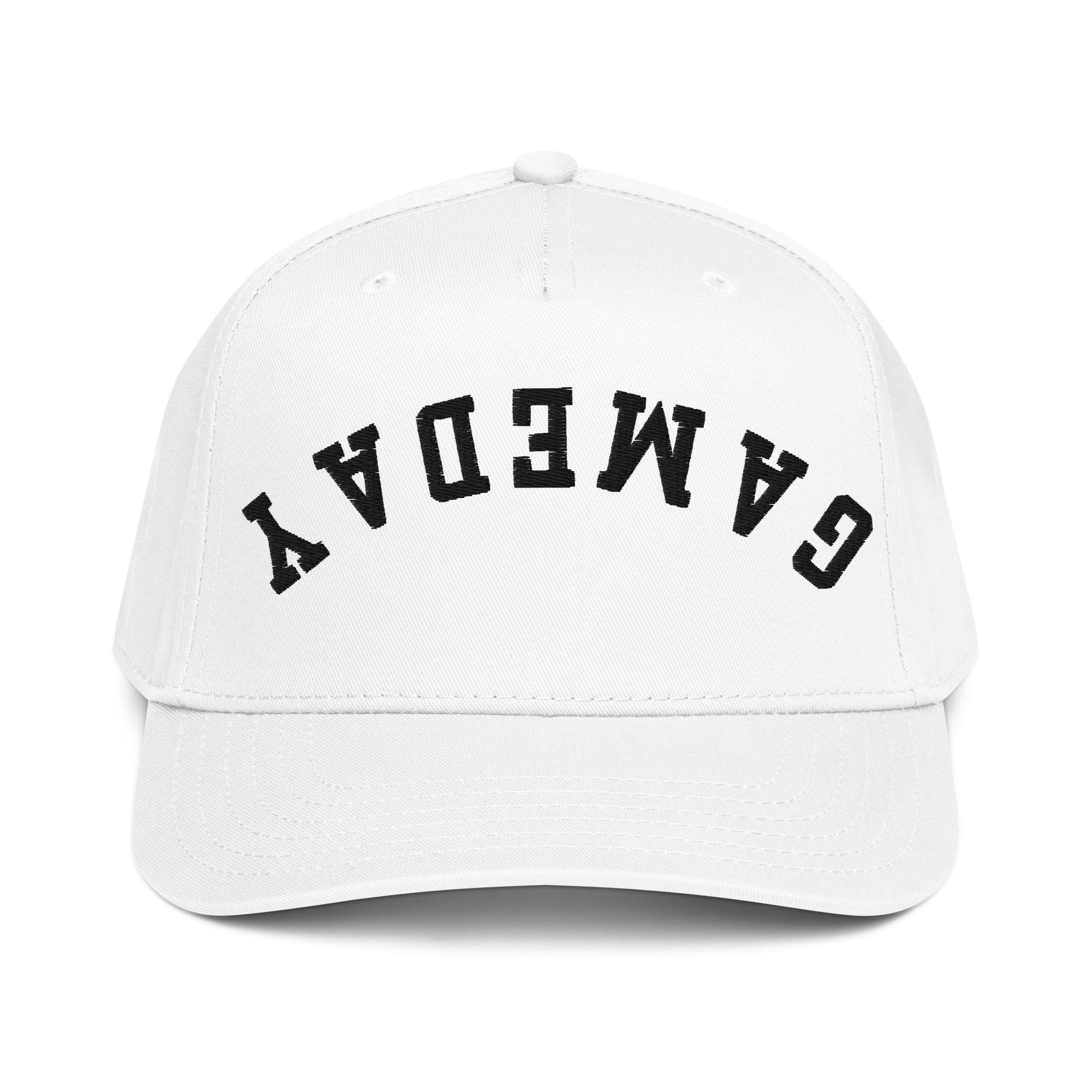 Game Day Upside Down Two Tone Snapback Football Tailgate Hat
