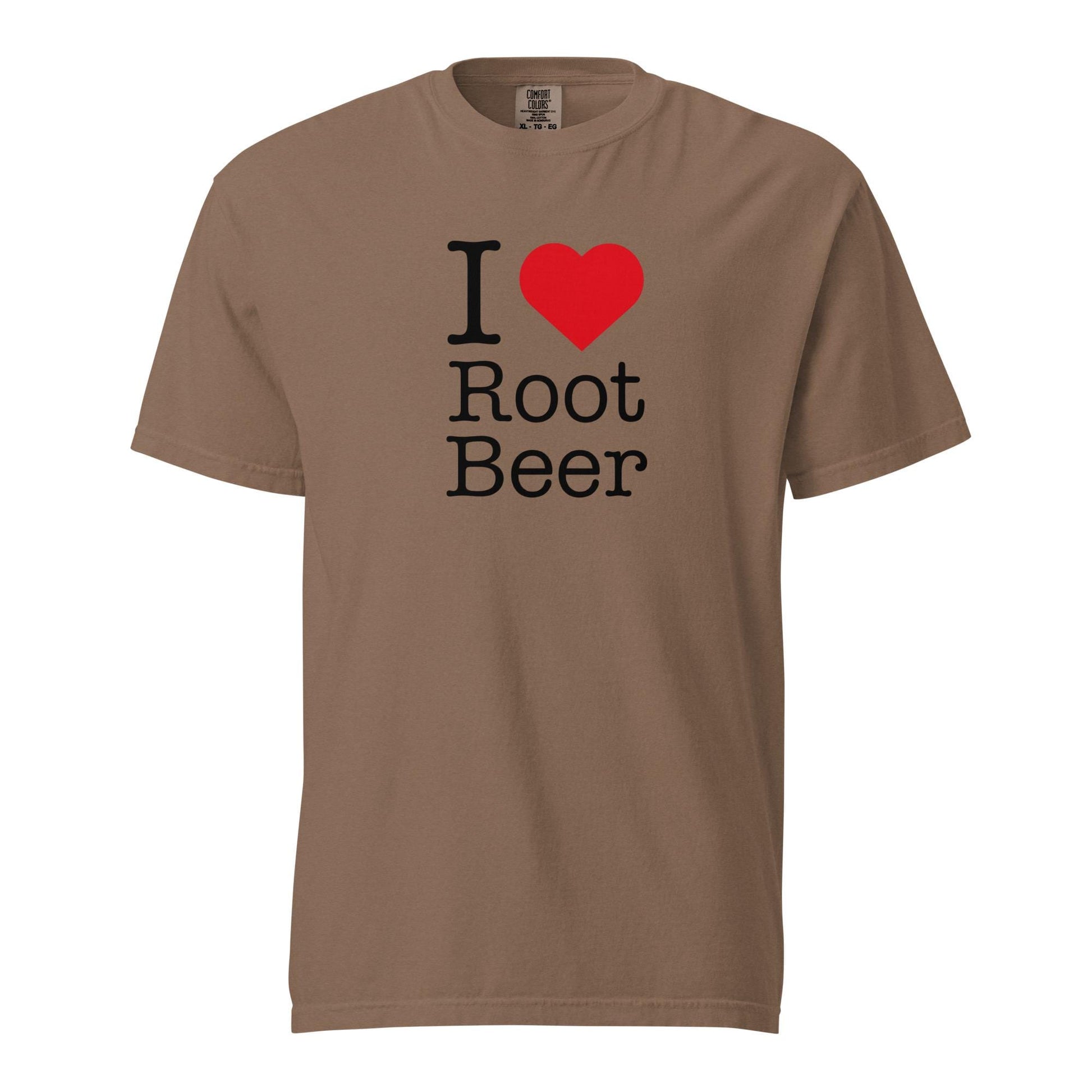 I Love Root Beer Heavyweight Graphic T-Shirt