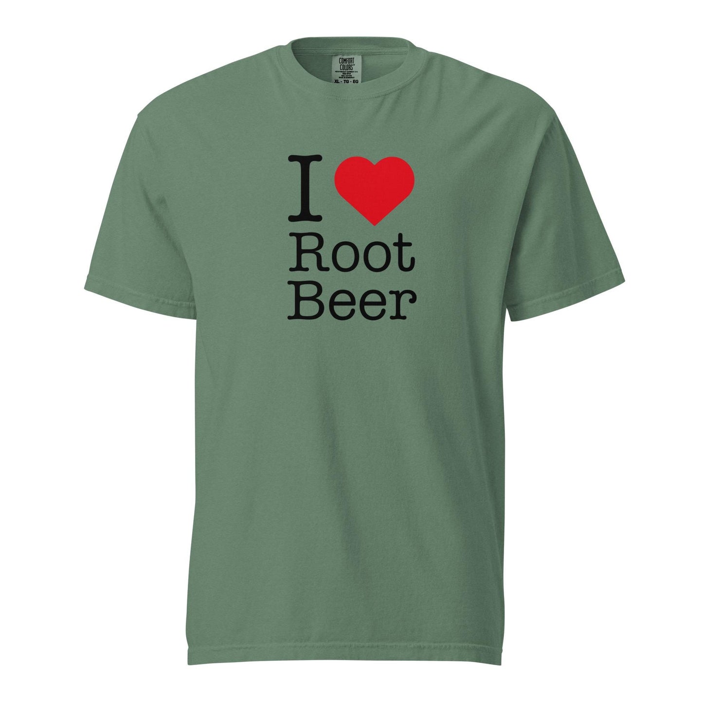 I Love Root Beer Heavyweight Graphic T-Shirt