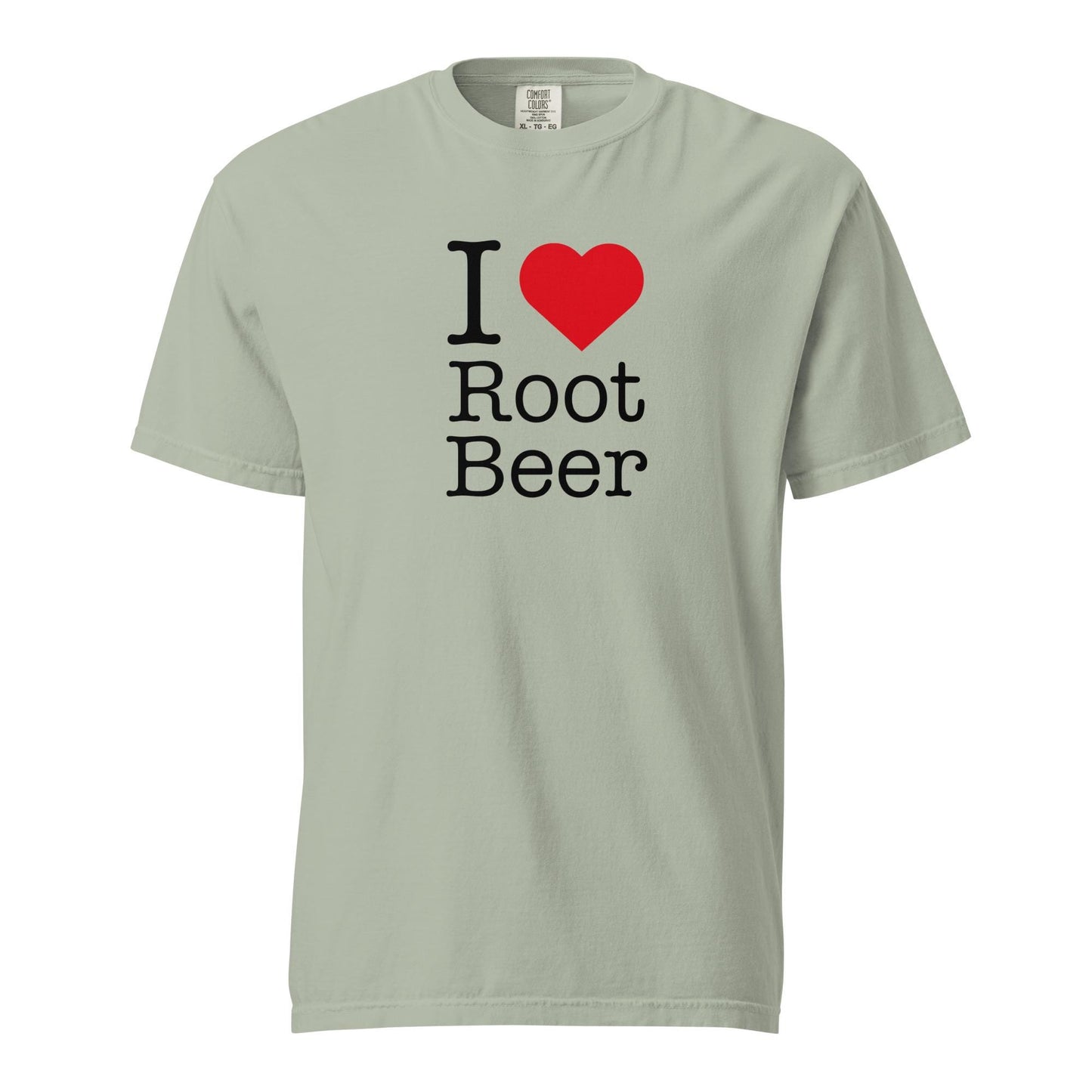 I Love Root Beer Heavyweight Graphic T-Shirt