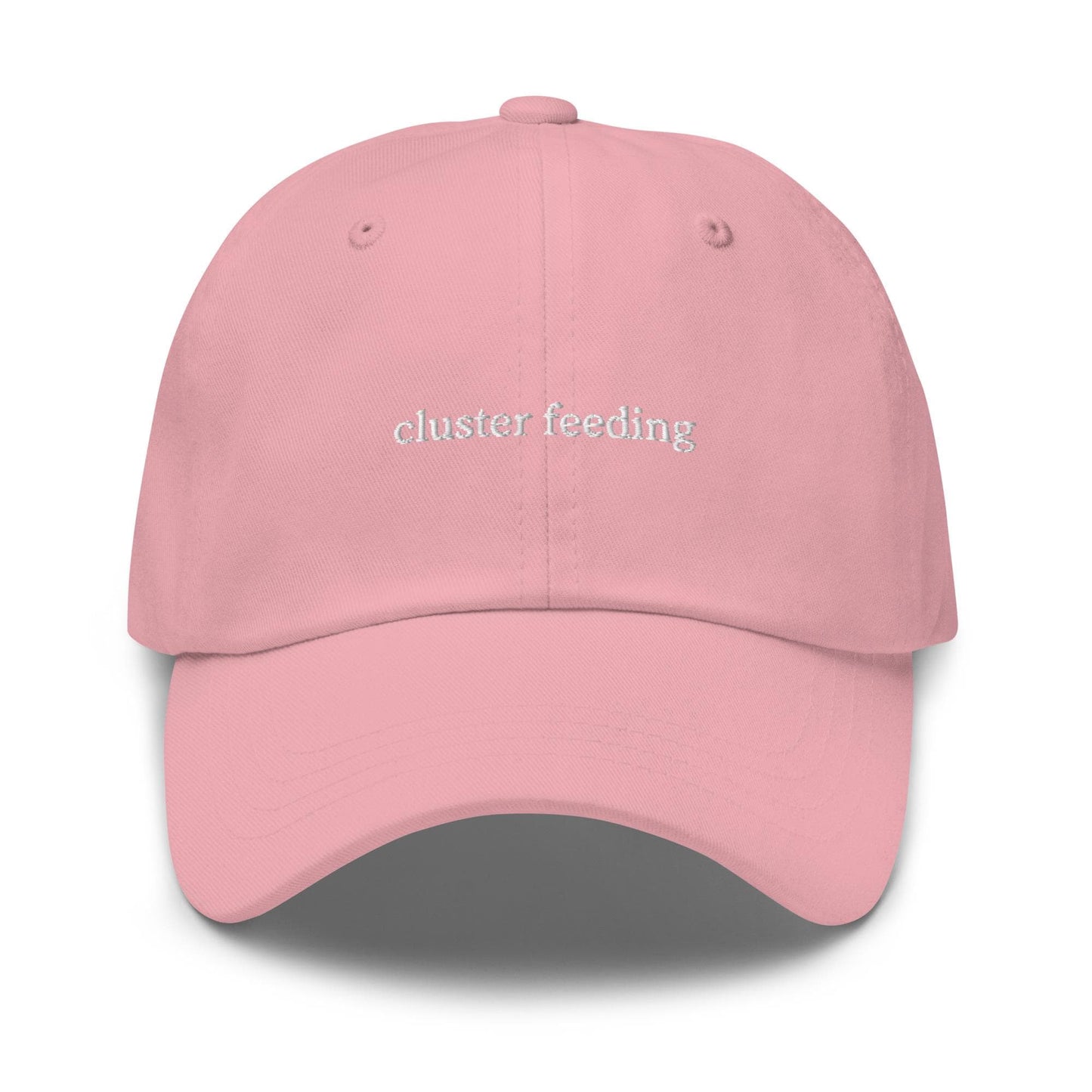 Cluster Feeding Cotton Embroidered Adjustable Hat