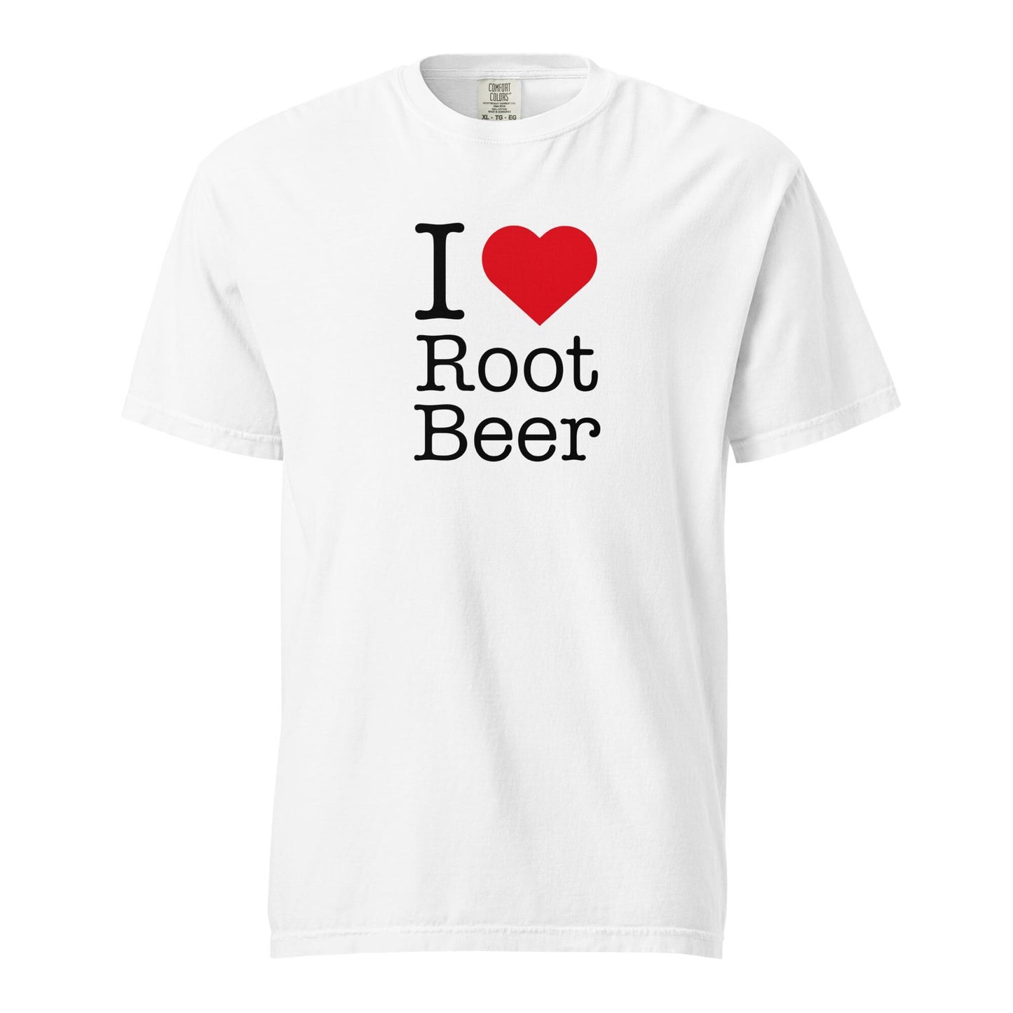I Love Root Beer Heavyweight Graphic T-Shirt