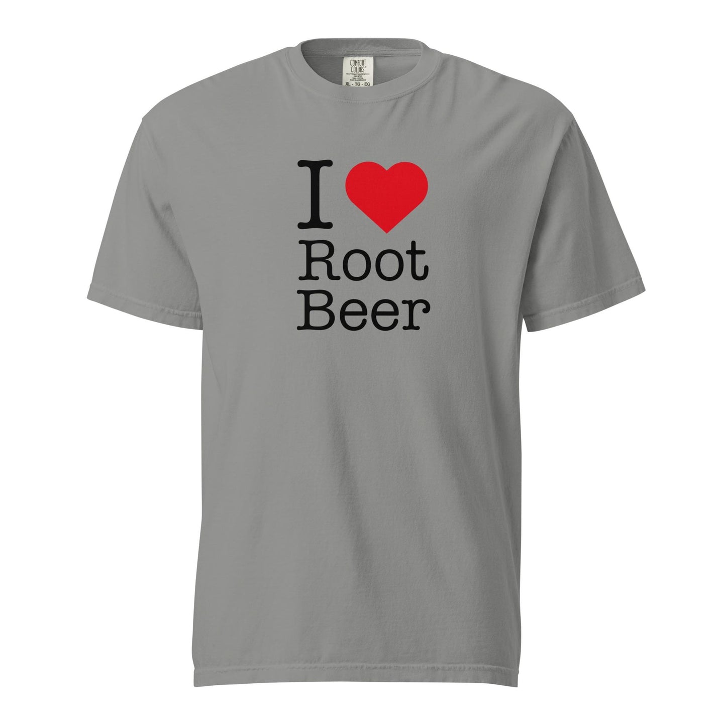 I Love Root Beer Heavyweight Graphic T-Shirt