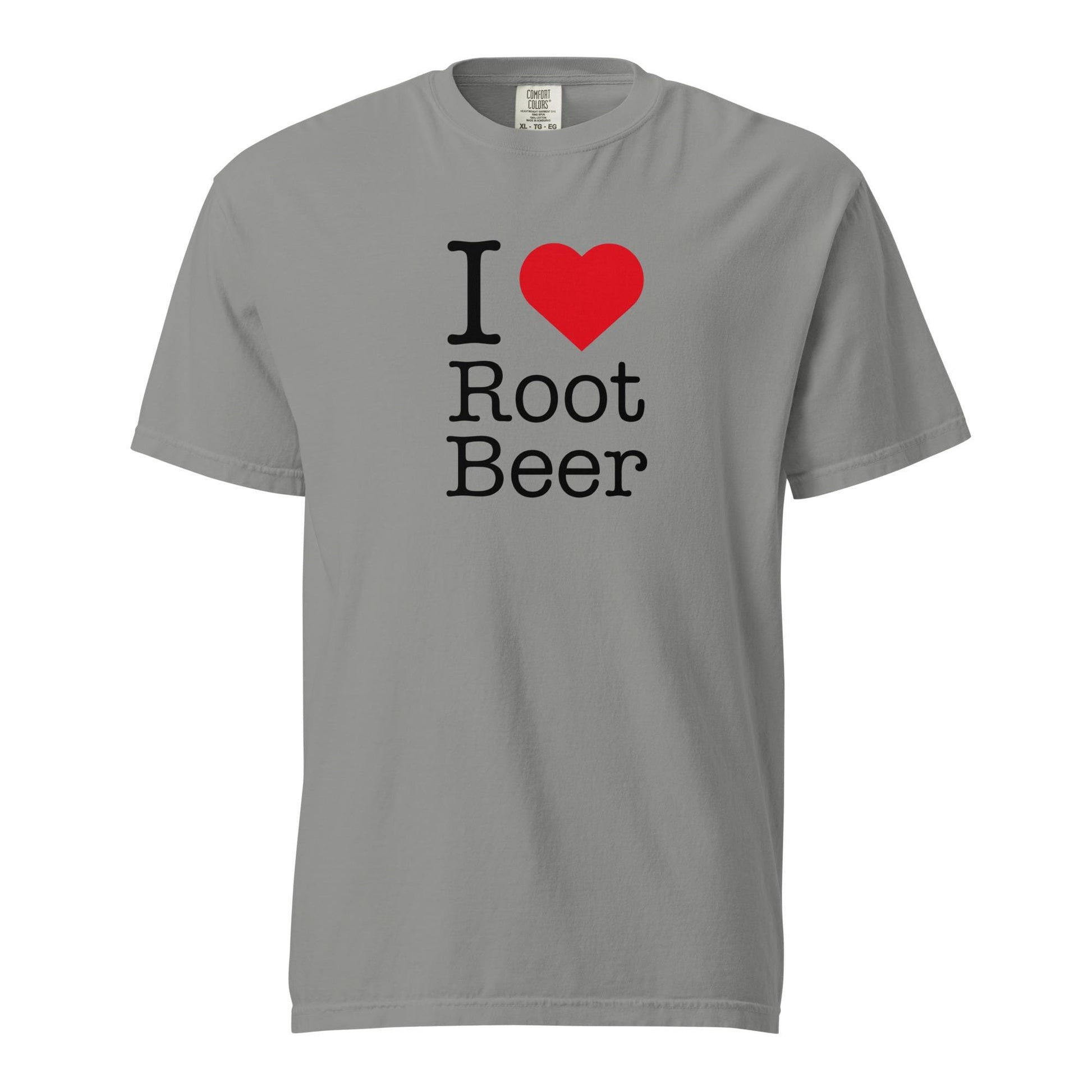 I Love Root Beer Heavyweight Graphic T-Shirt